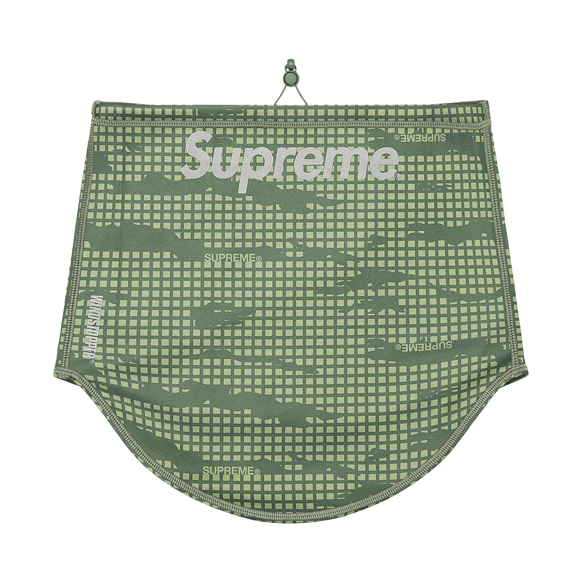 Supreme WINDSTOPPER Neck Gaiter 'Olive Grid Camo'