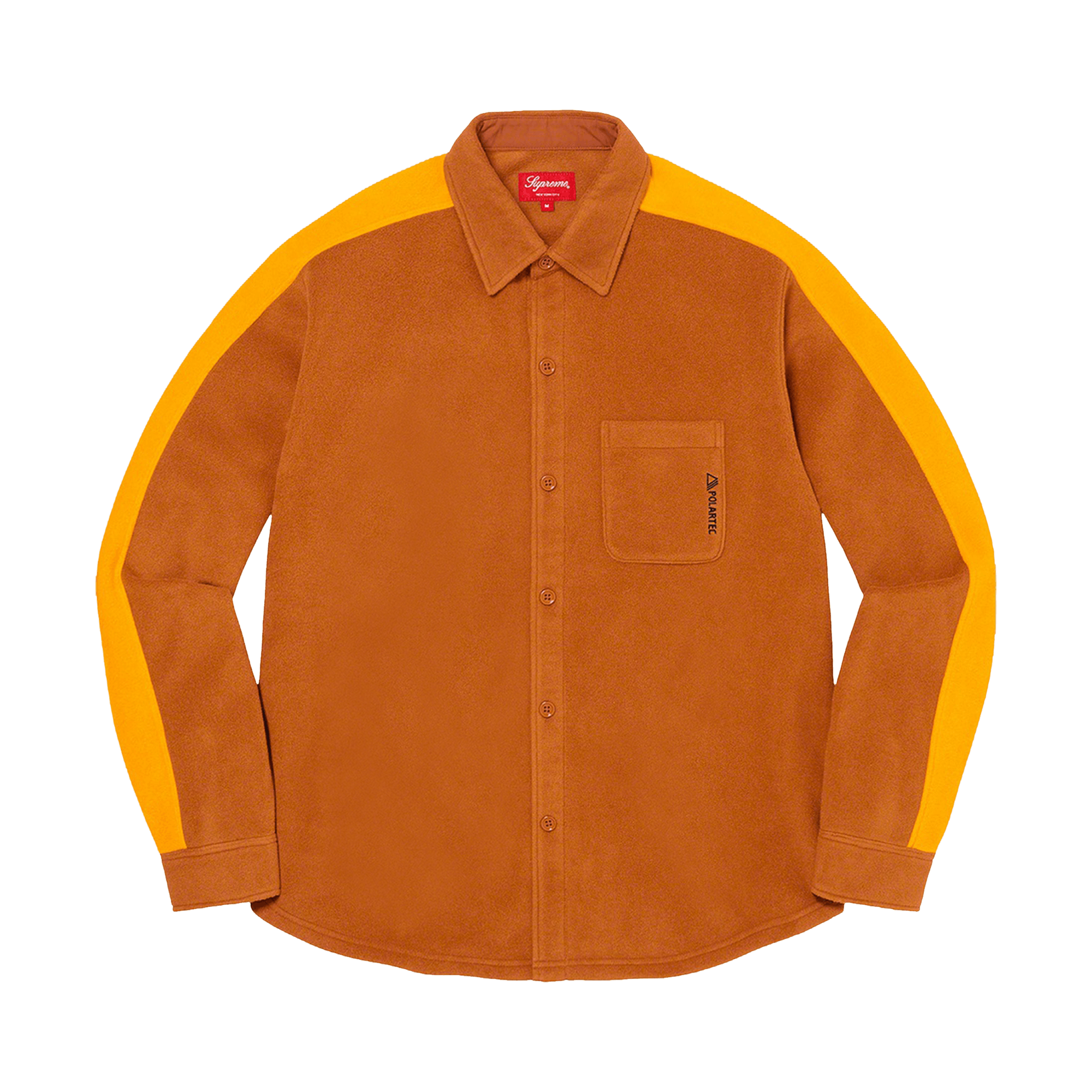 Supreme Polartec Shirt 'Rust'