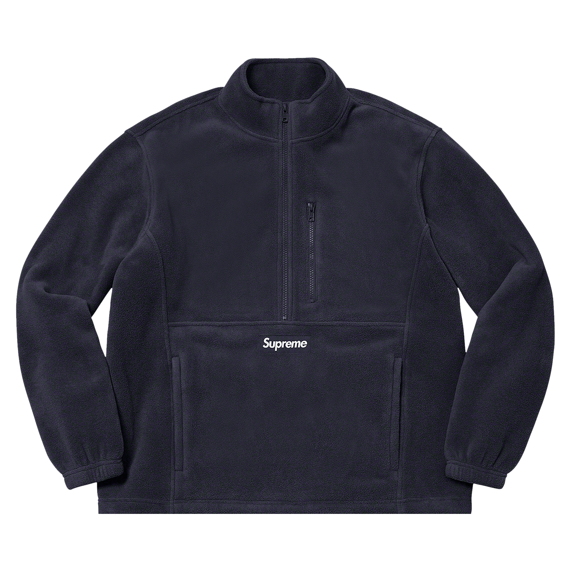 Supreme Polartec Half Zip Pullover 'Navy'