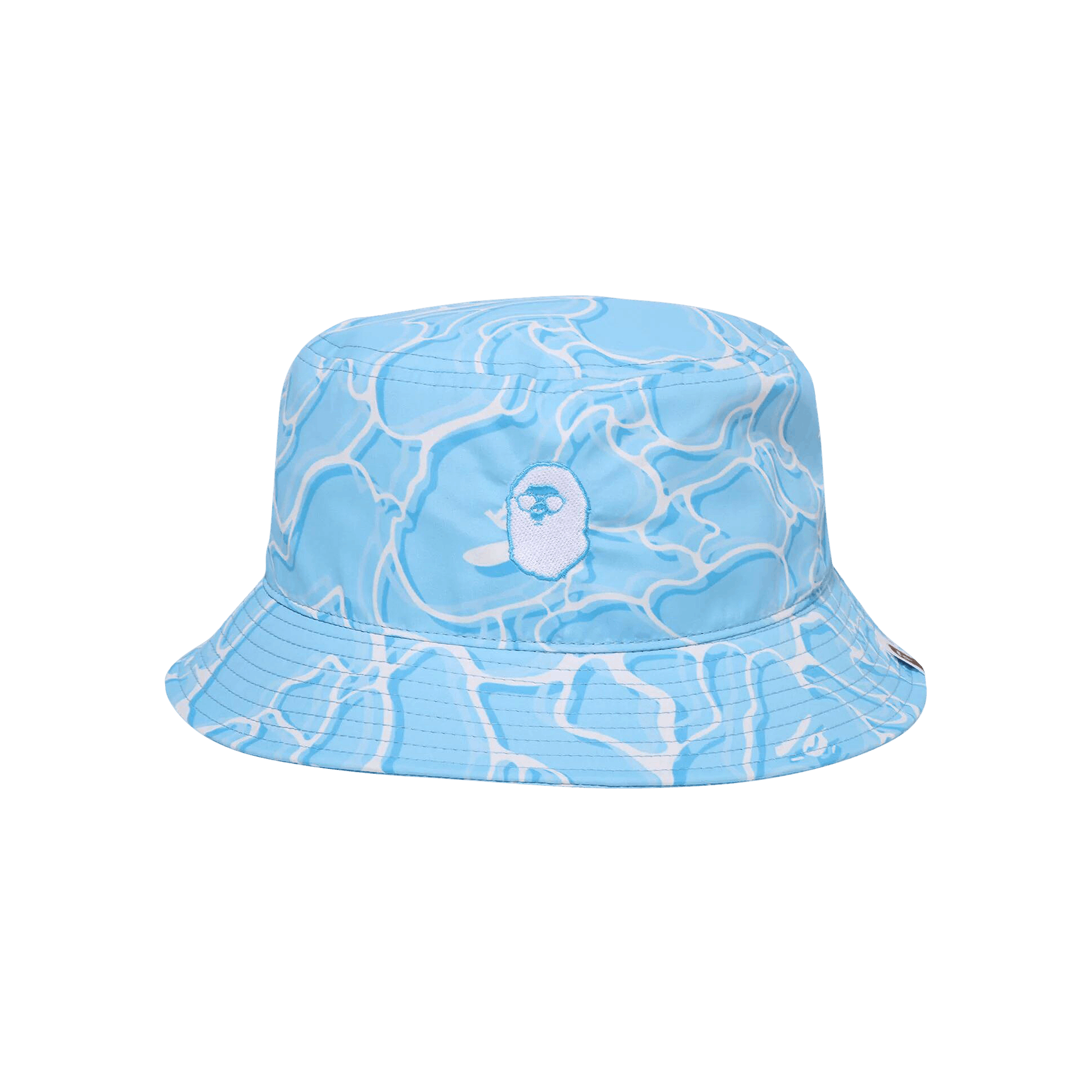 BAPE ABC Sea Surface Camo Bucket Hat 'Blue'