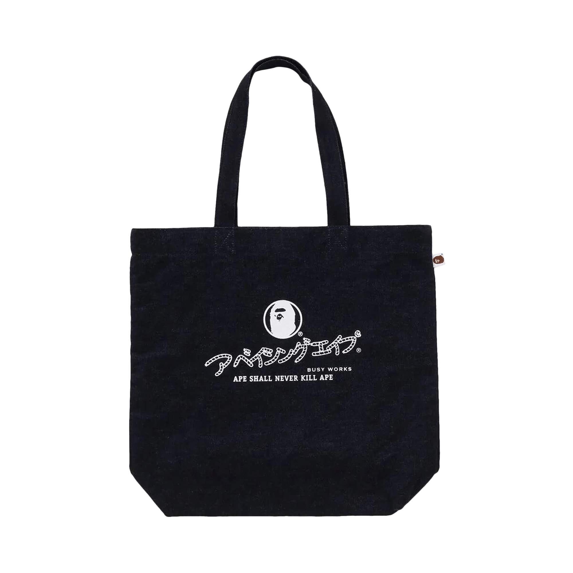 BAPE Denim Tote Bag 'Indigo'