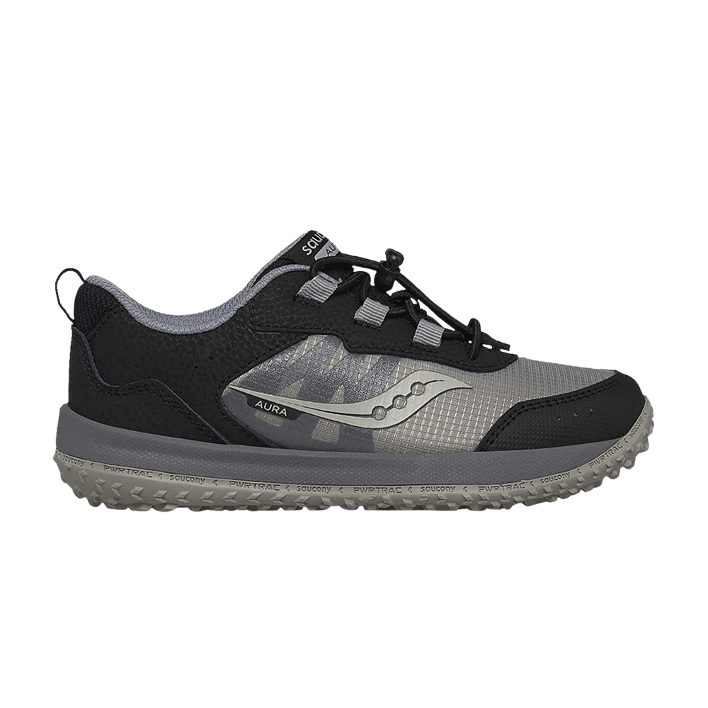 Saucony Aura KDZ Big Kid 'Black Grey'