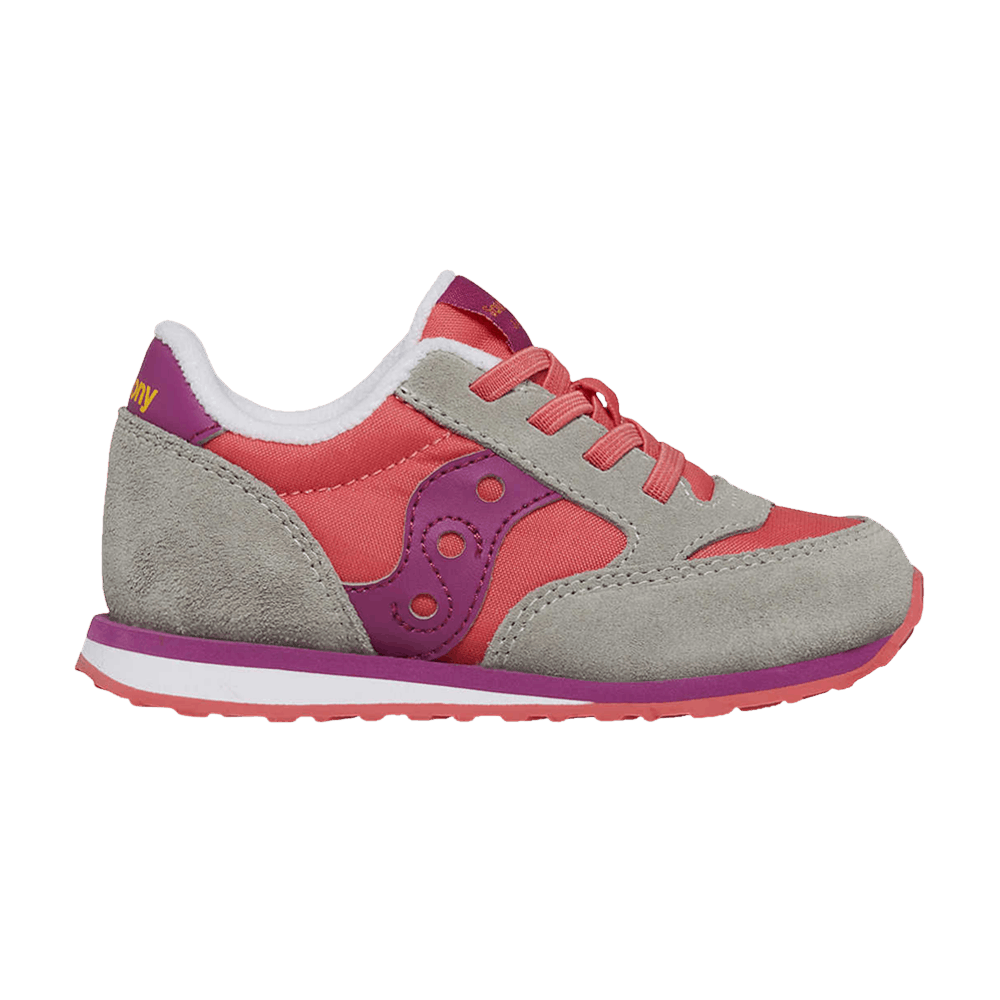 Saucony Jazz Little Kid 'Grey Purple Coral'