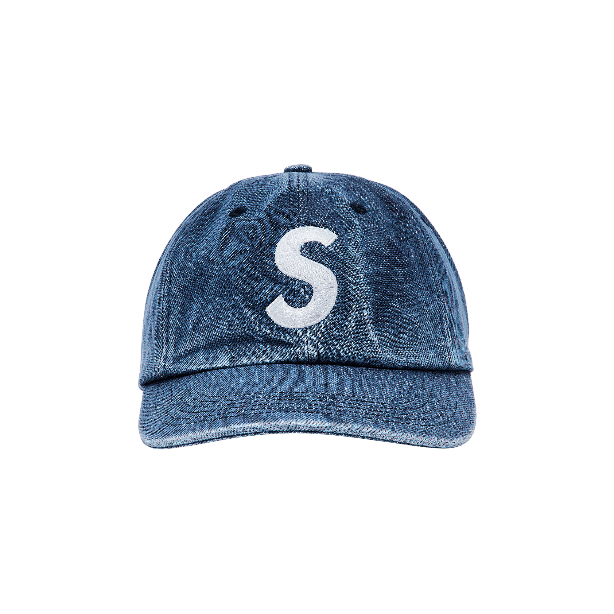 Supreme Pigment S Logo 6-Panel 'Denim'
