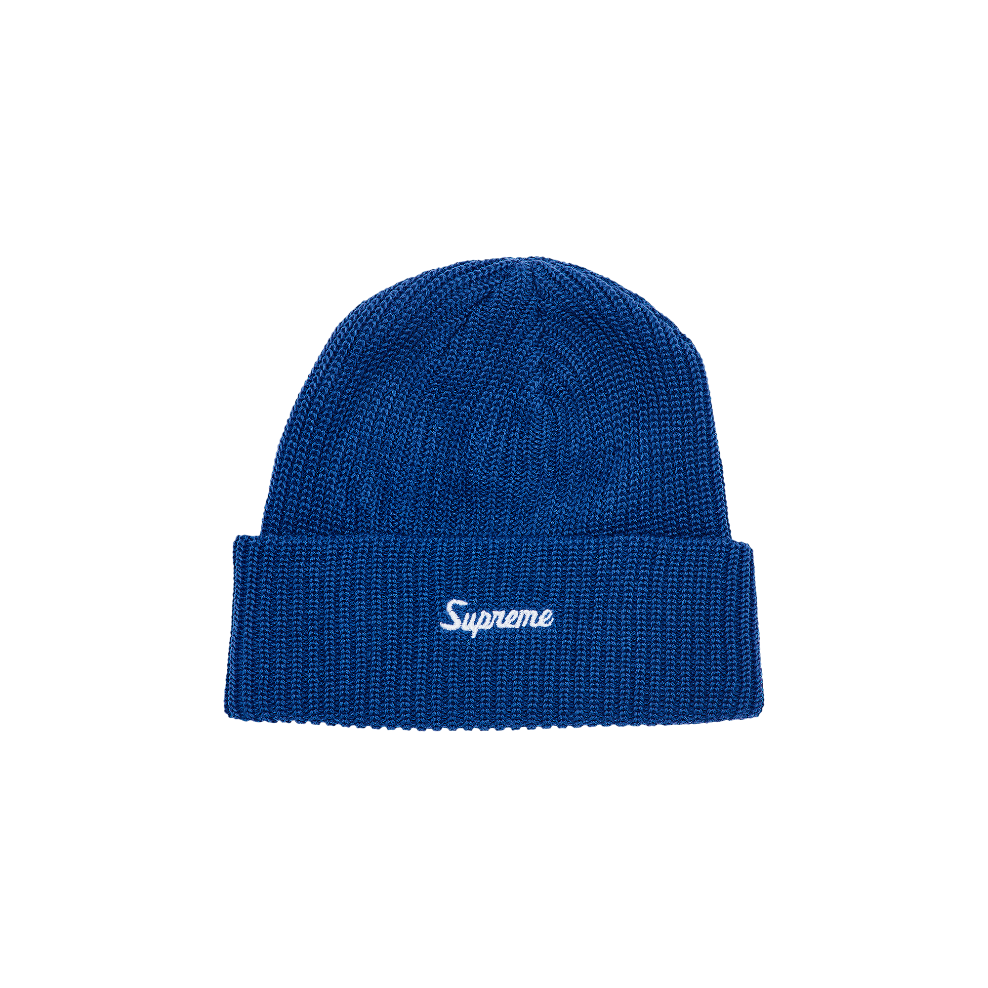 Supreme Loose Gauge Beanie 'Blue'