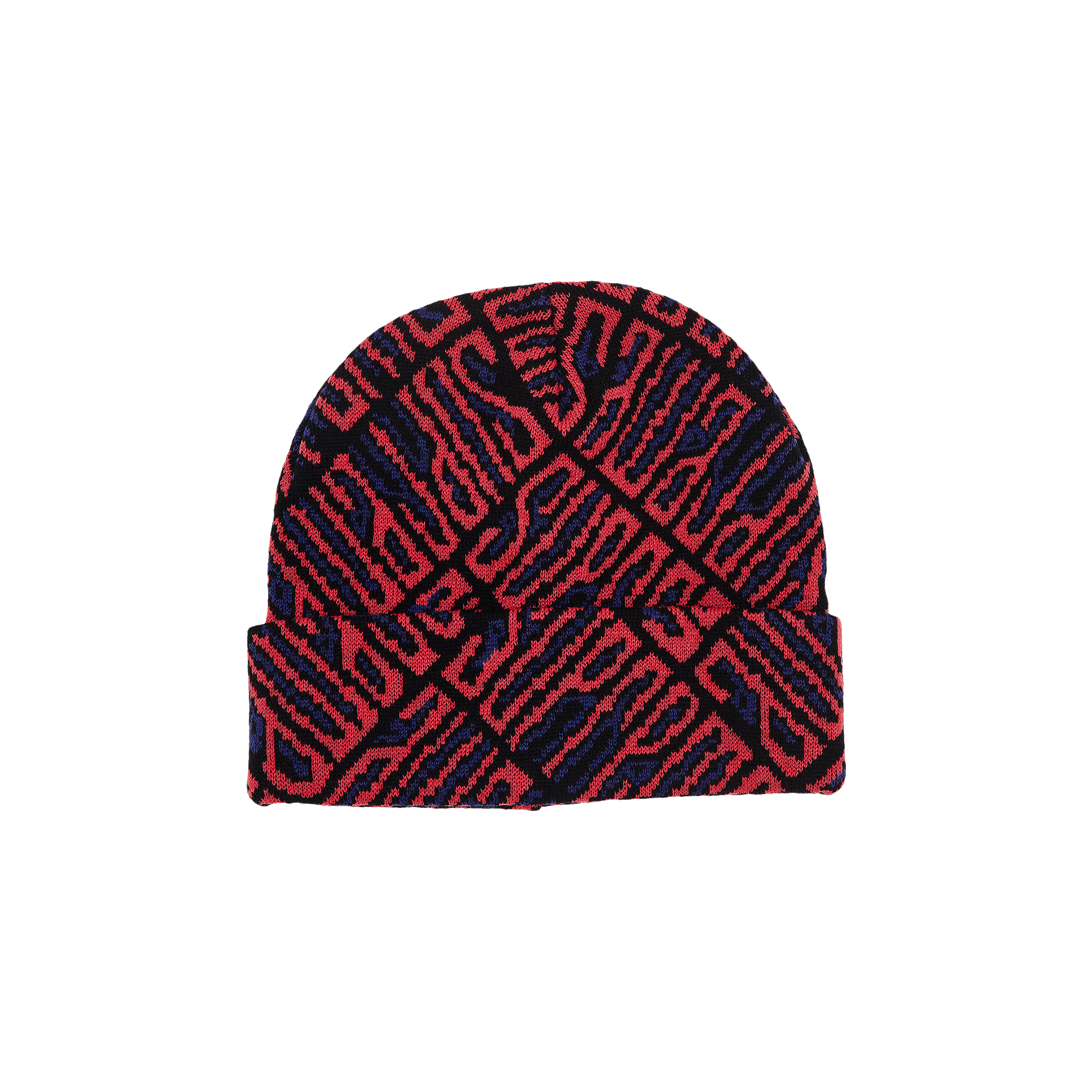 Supreme Funk Spellout Beanie 'Red'