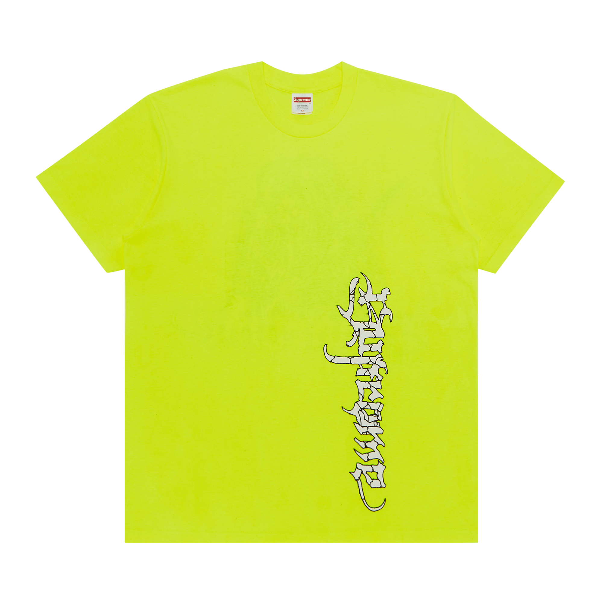 Supreme Satan Tee 'Fluorescent Yellow'