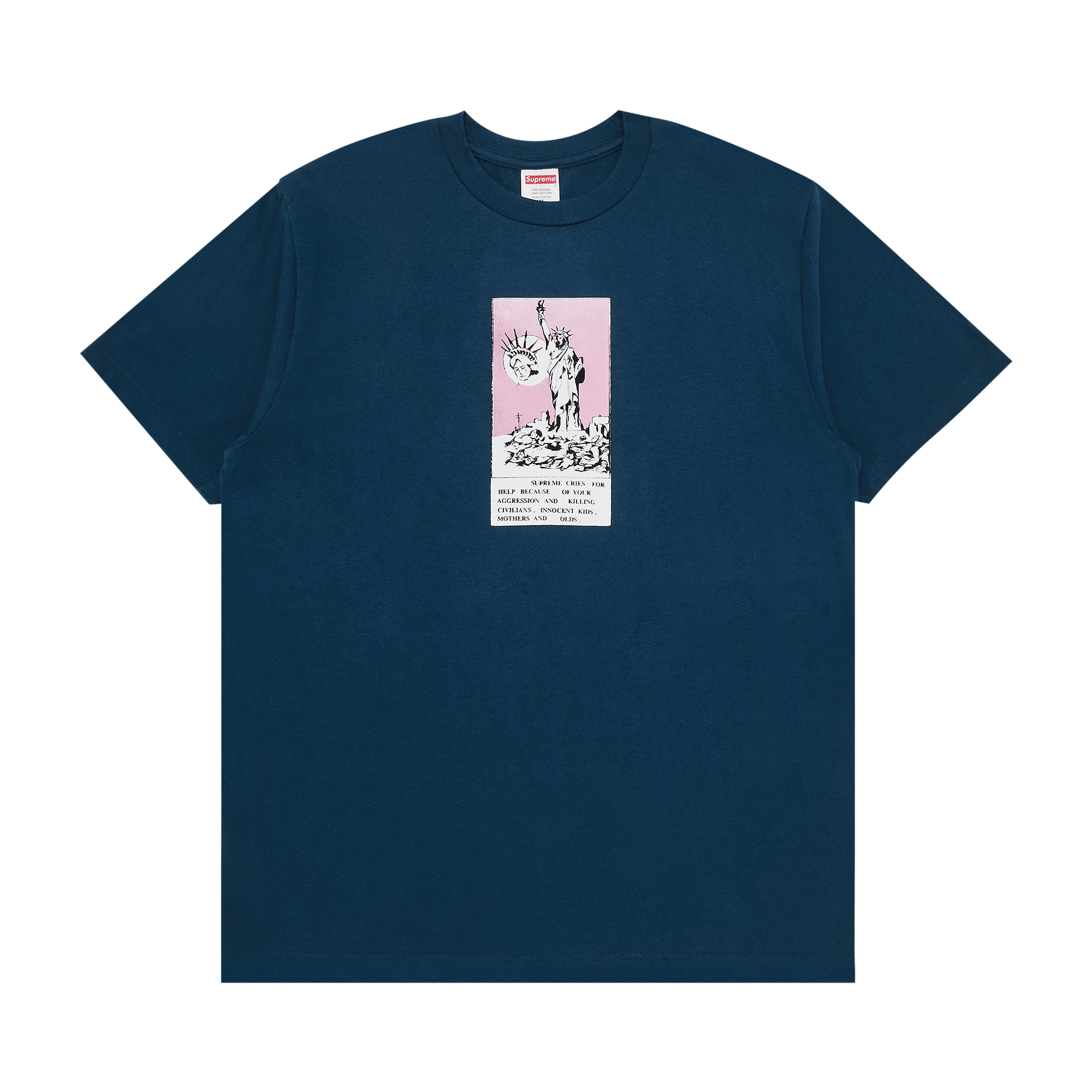 Supreme Liberty Tee 'Indigo'