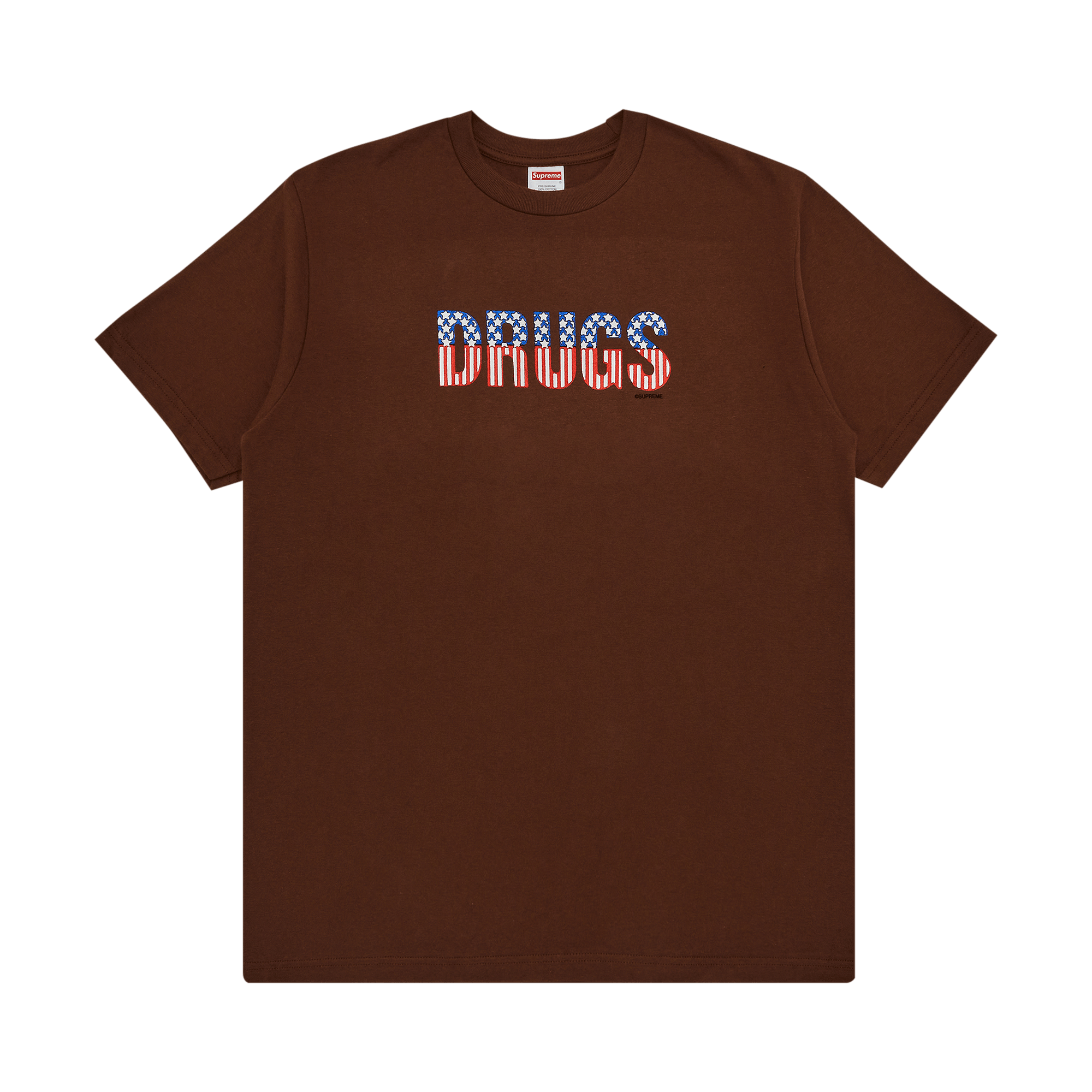 Supreme Drugs Tee 'Brown'