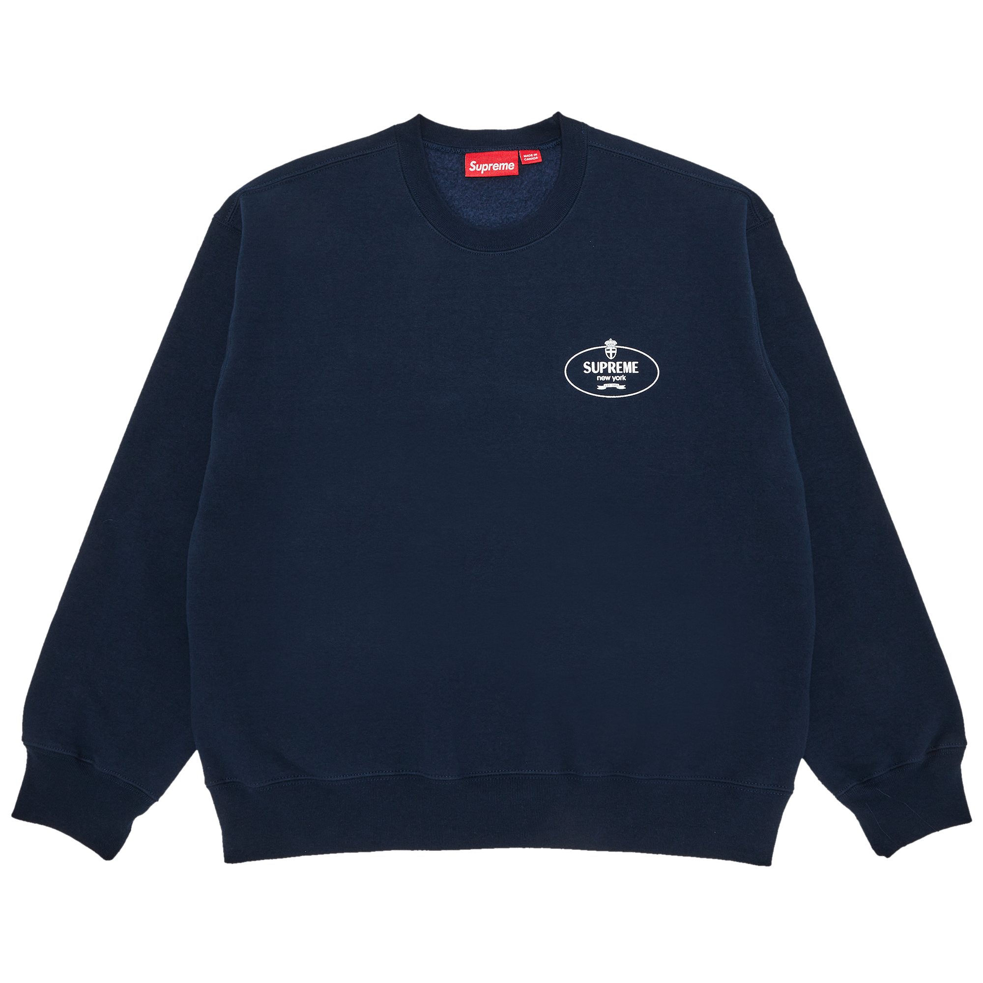 Supreme Crest Crewneck 'Navy'