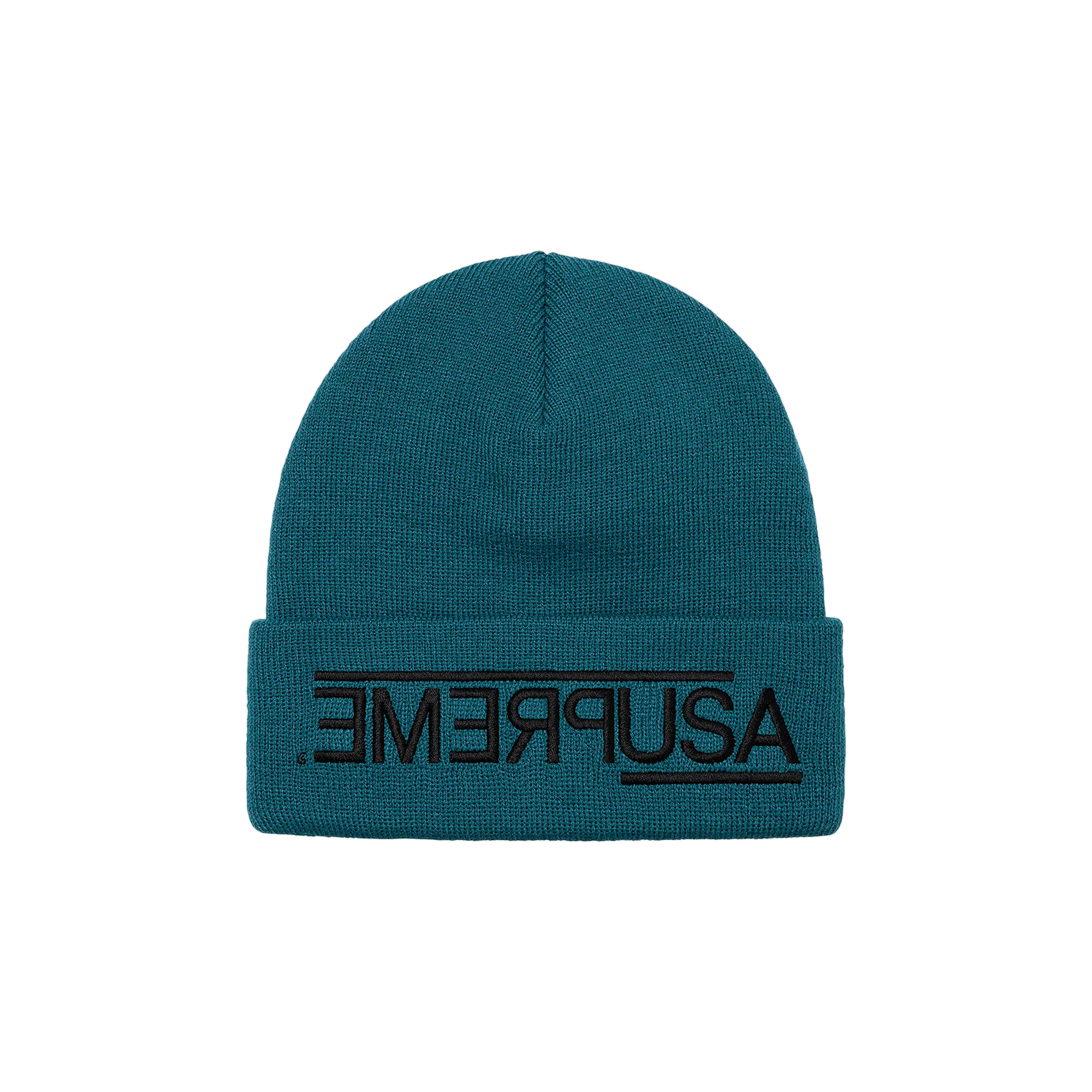 Supreme USA Beanie 'Work Teal'