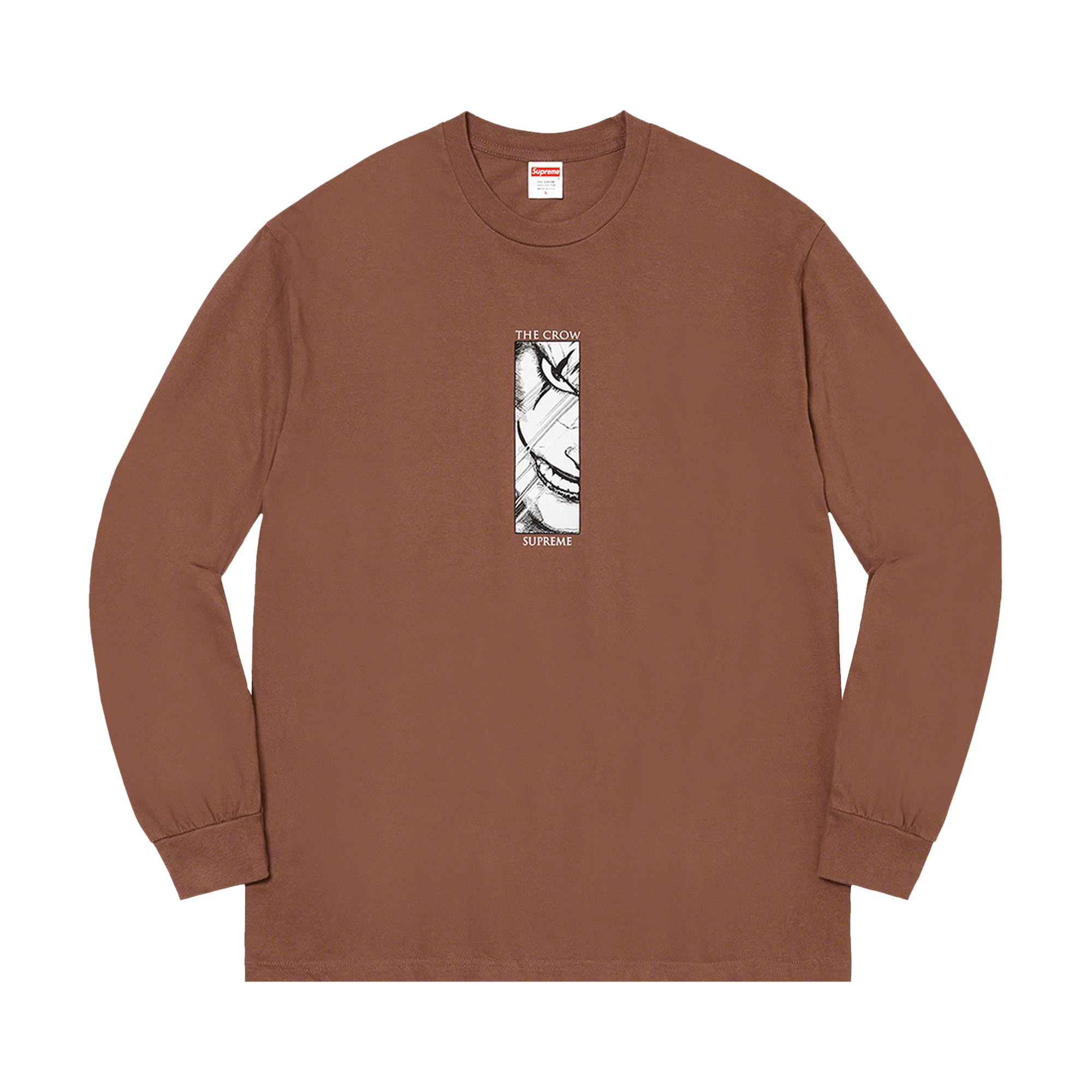 Supreme x The Crow Long-Sleeve Tee 'Brown'