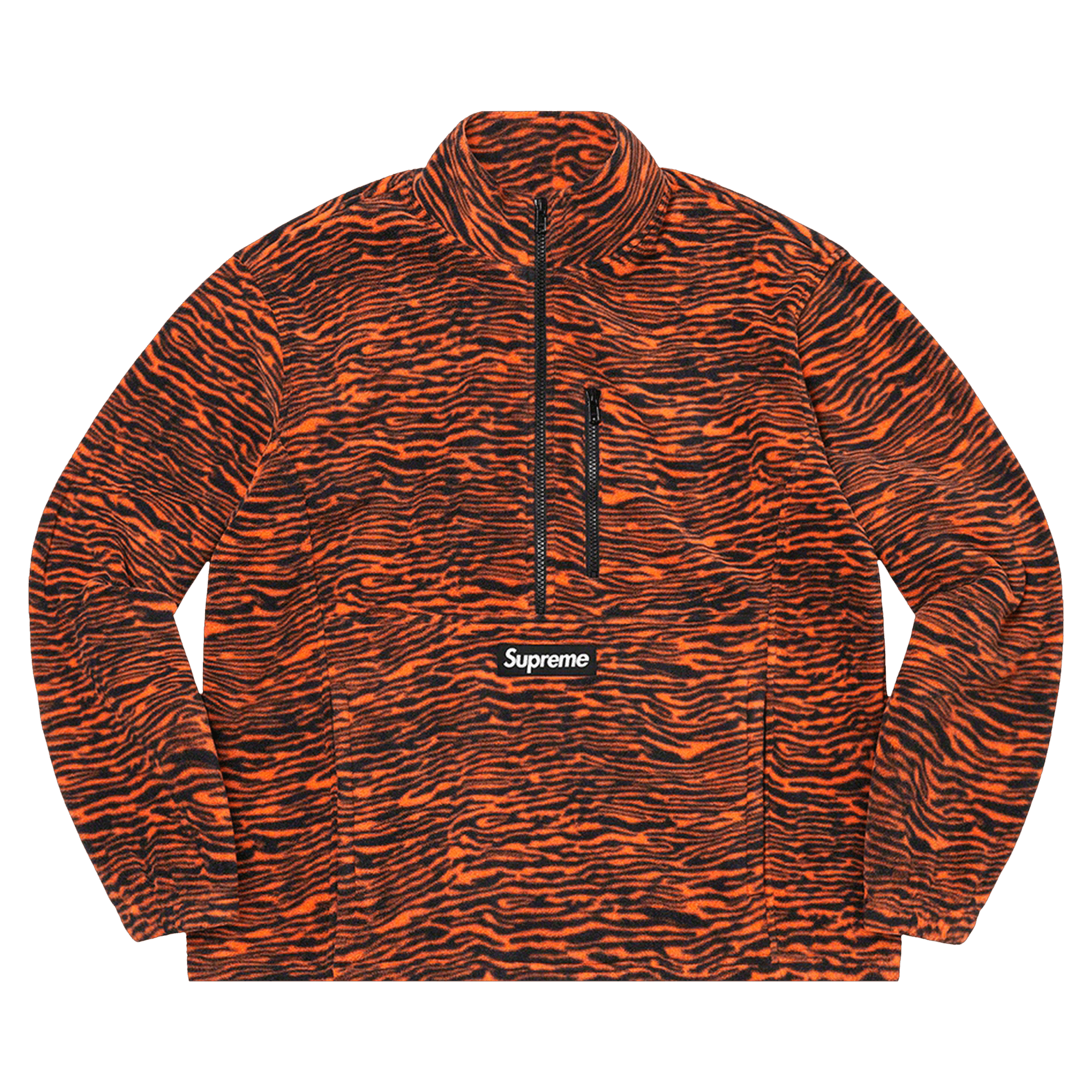 Supreme Polartec Half Zip Pullover 'Tiger'