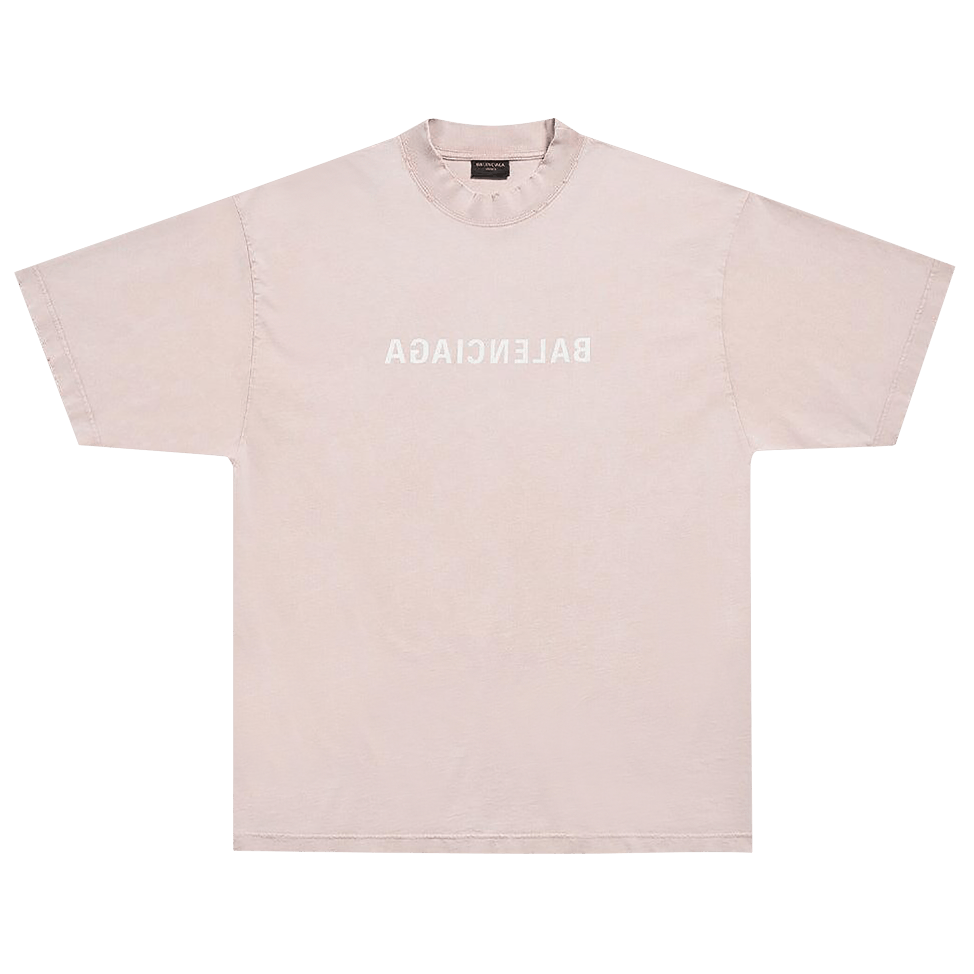 Balenciaga Medium Fit T-Shirt 'Light Pink/White'
