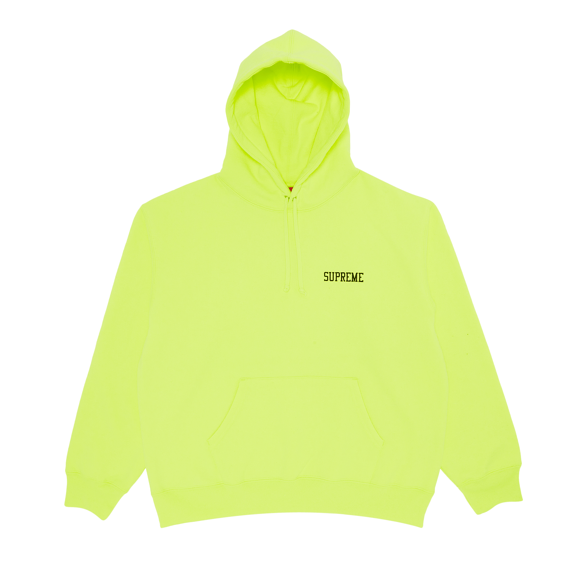 Supreme On God Hooded Sweatshirt 'Bright Yellow'