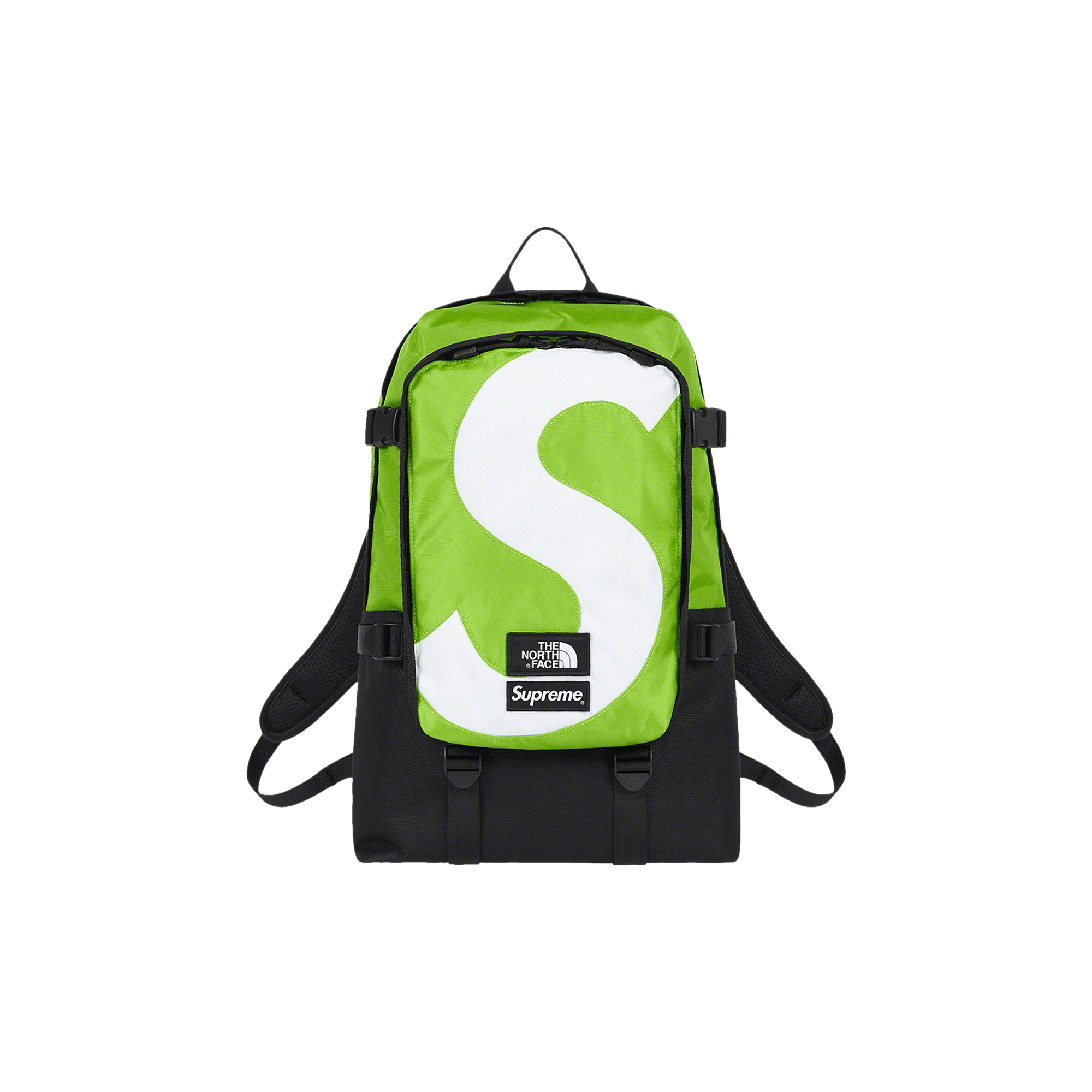 Supreme x The North Face S Logo Expedition Backpack 'Lime'