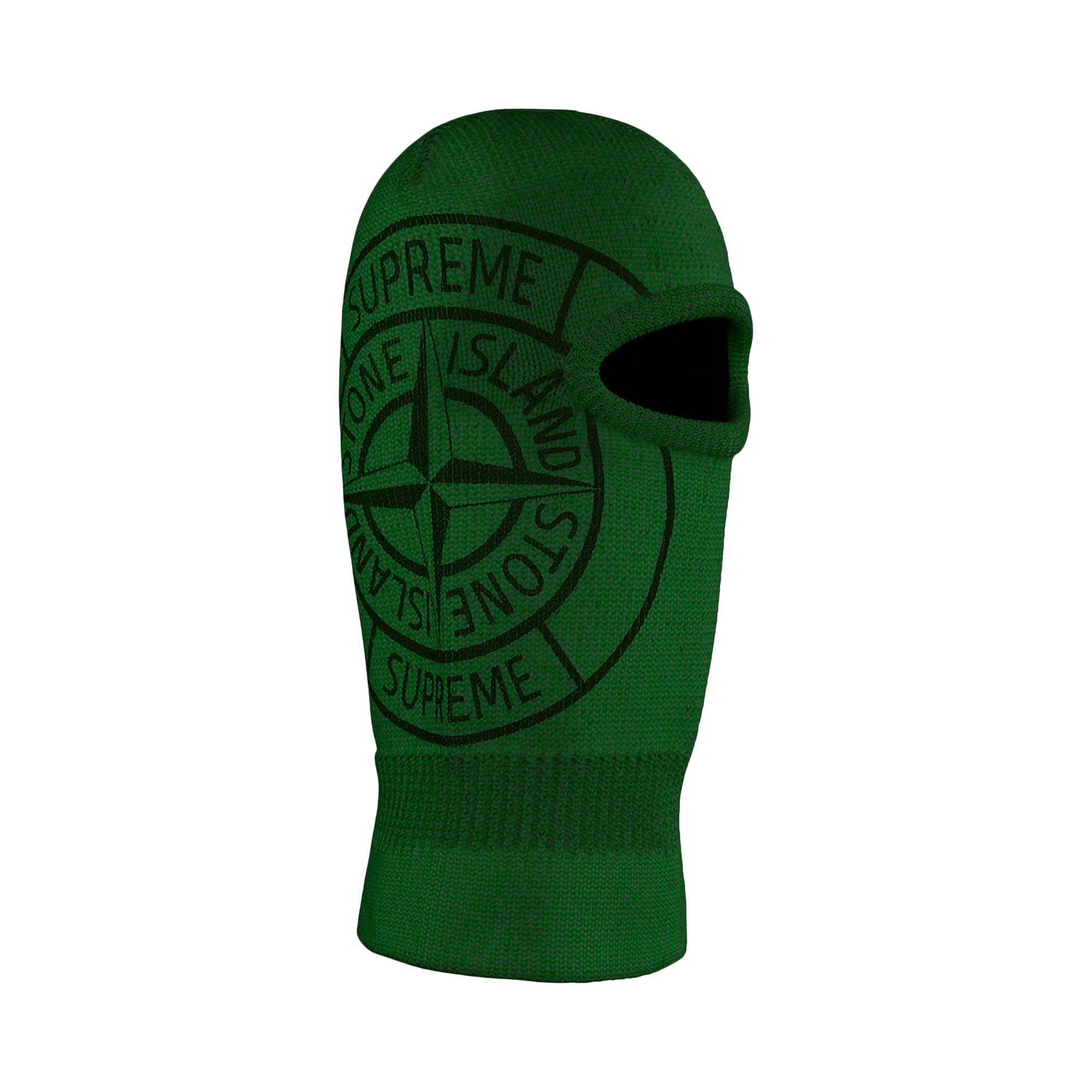 Supreme x Stone Island Glow Knit Balaclava 'Glow-In-The-Dark'