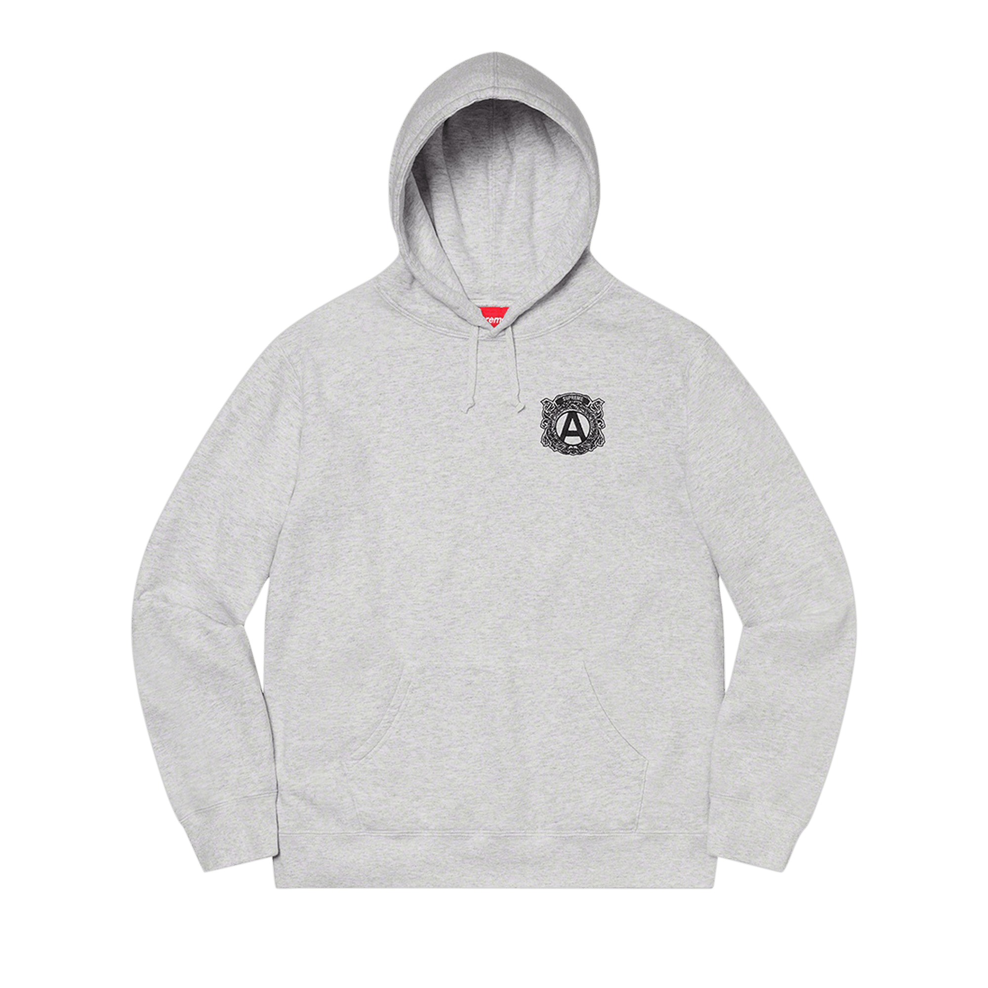 Supreme Anti Hooded Sweatshirt 'Ash Grey'
