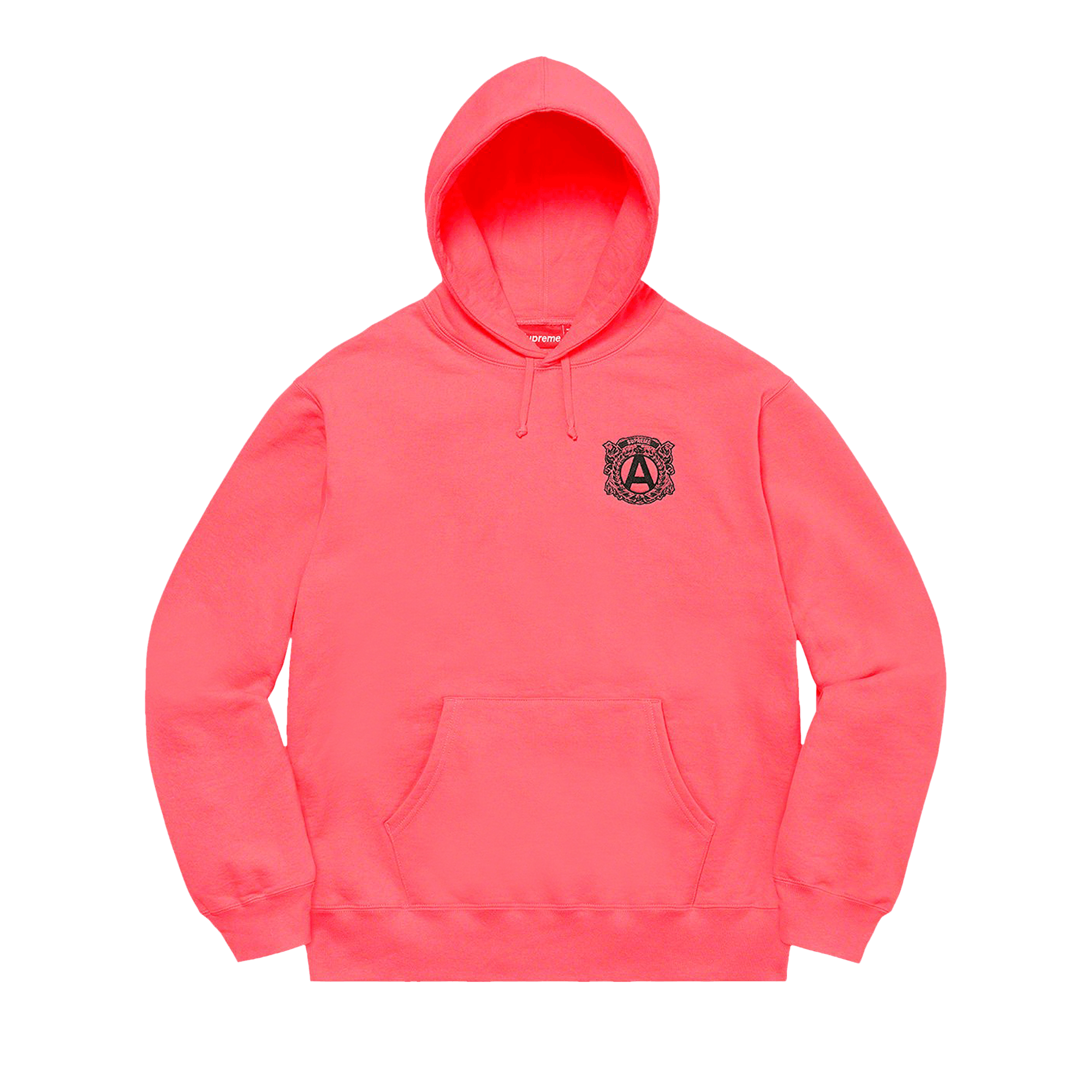 Supreme Anti Hooded Sweatshirt 'Bright Coral'