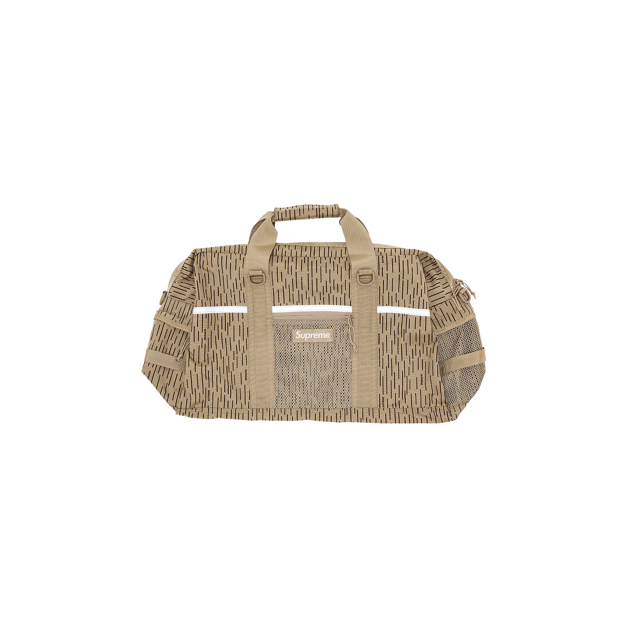 Supreme Duffle Bag 'Tan Raindrop'