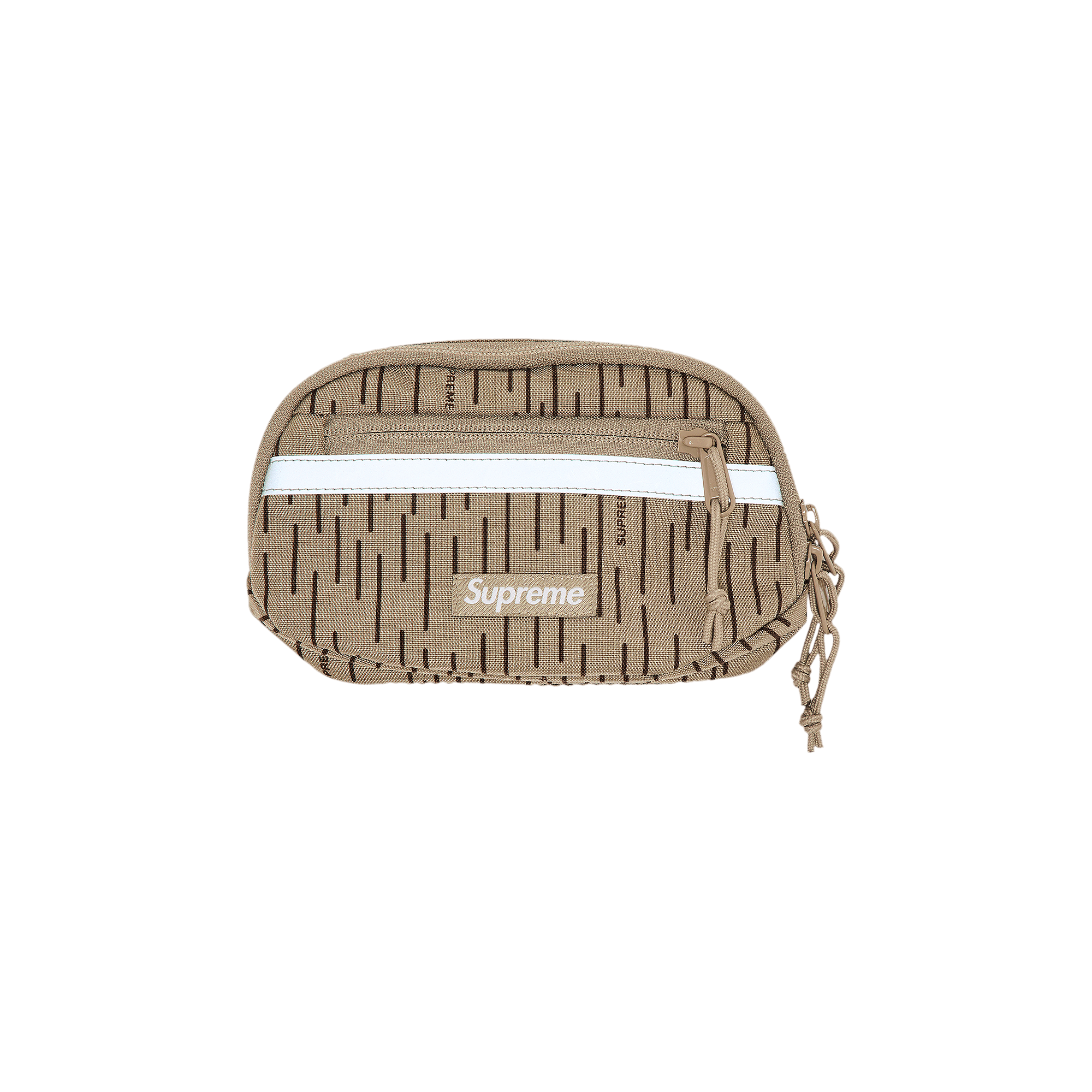 Supreme Mini Side Bag 'Tan Raindrop'