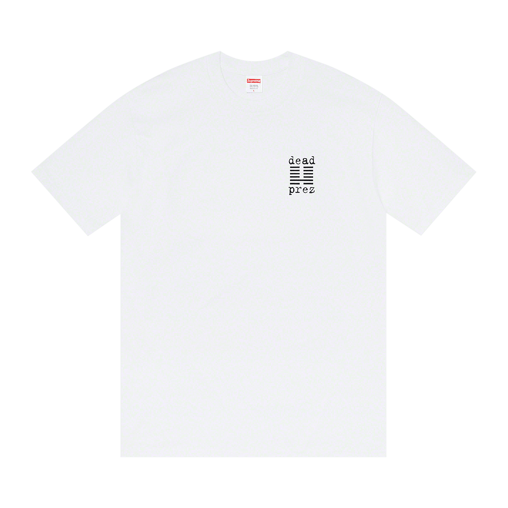Supreme x Dead Prez Tee 'White'