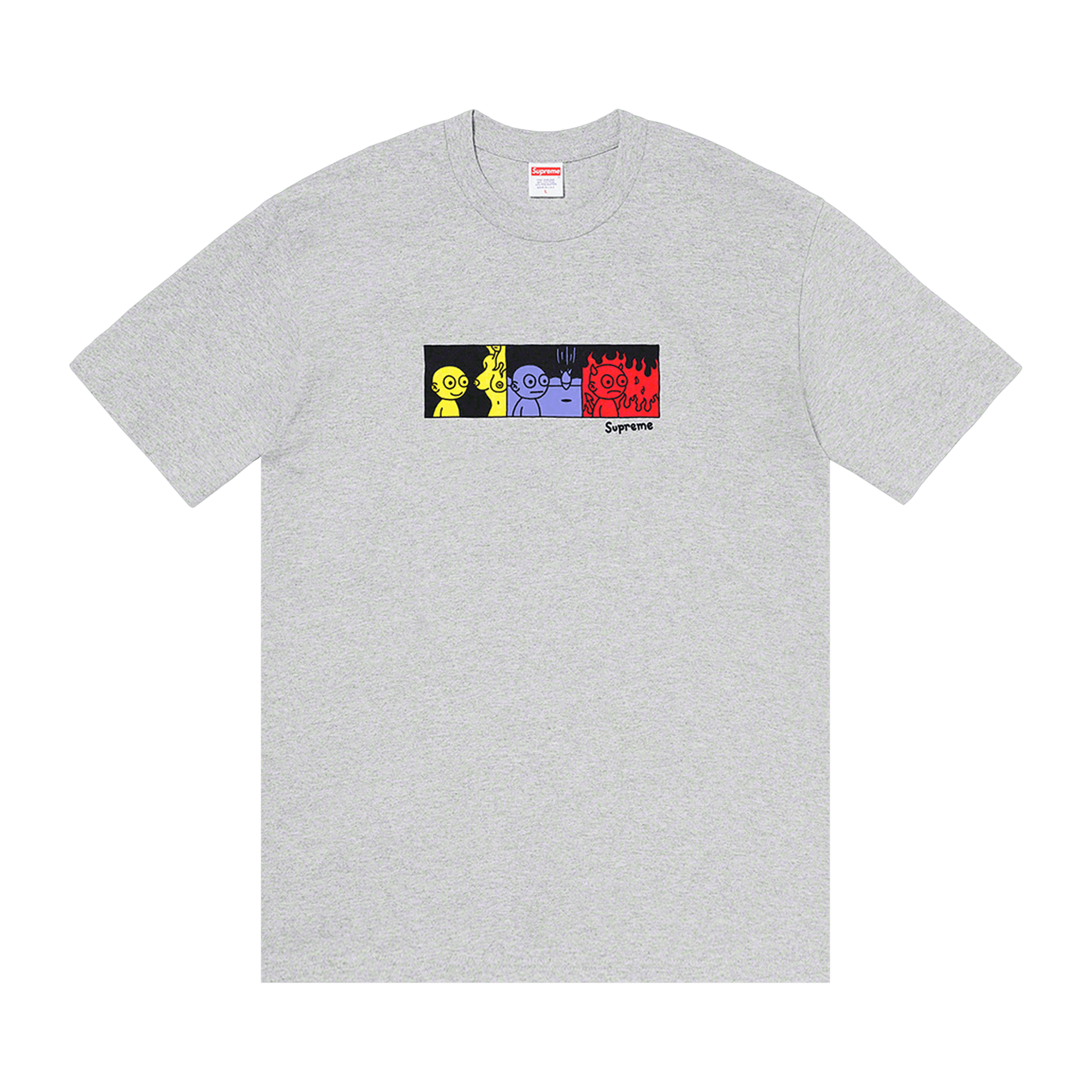 Supreme Life T-Shirt 'Heather Grey'