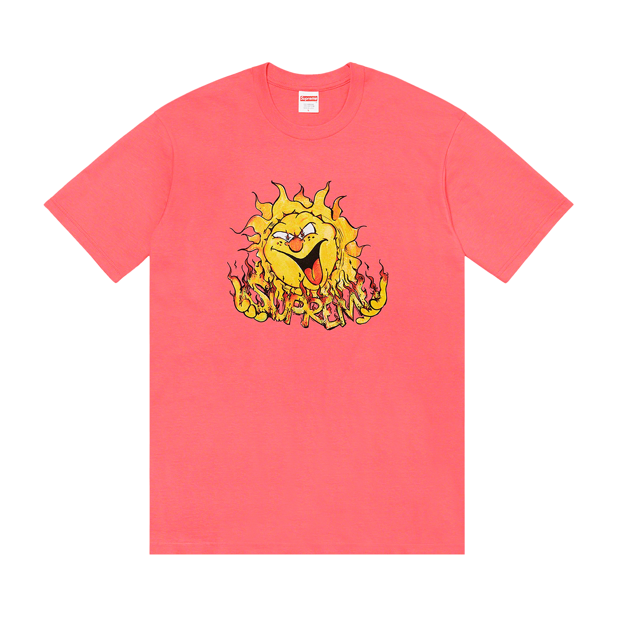 Supreme Sun Tee 'Bright Coral'