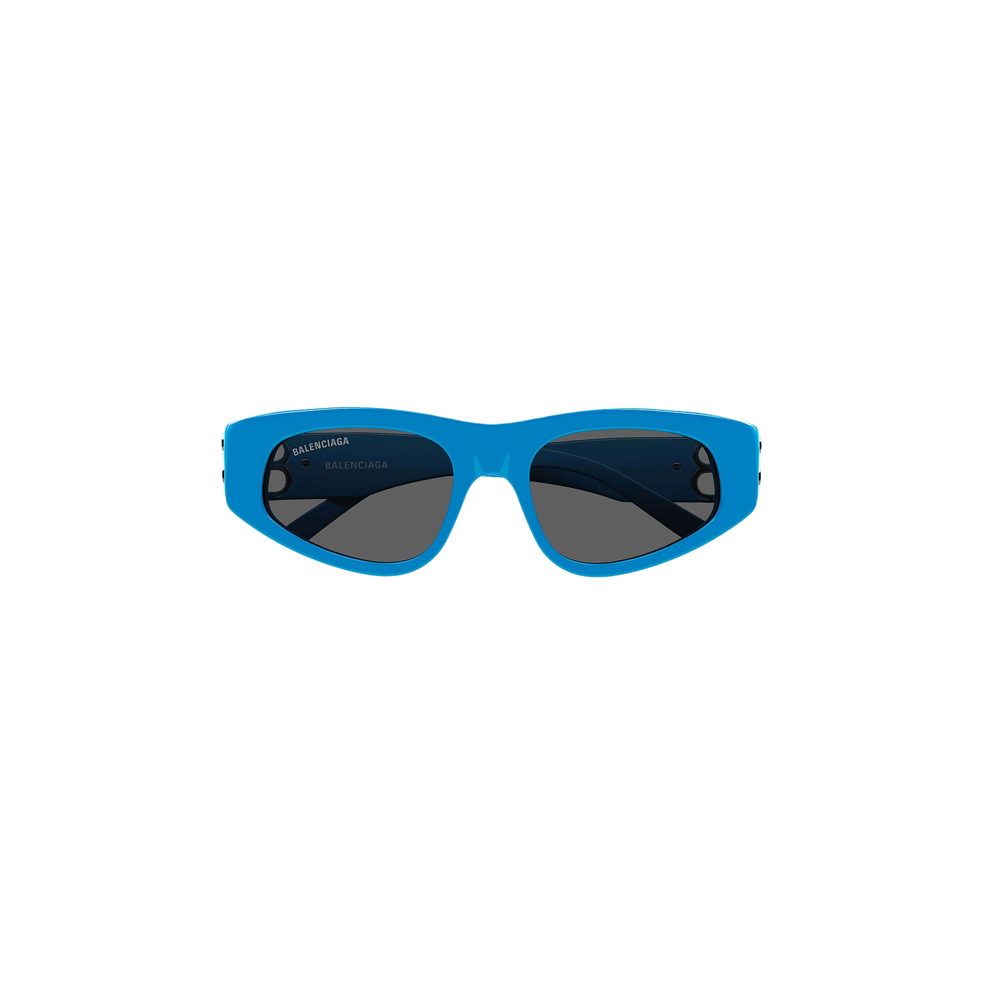 Balenciaga Cat Eye Sunglasses 'Light Blue/Silver/Grey'