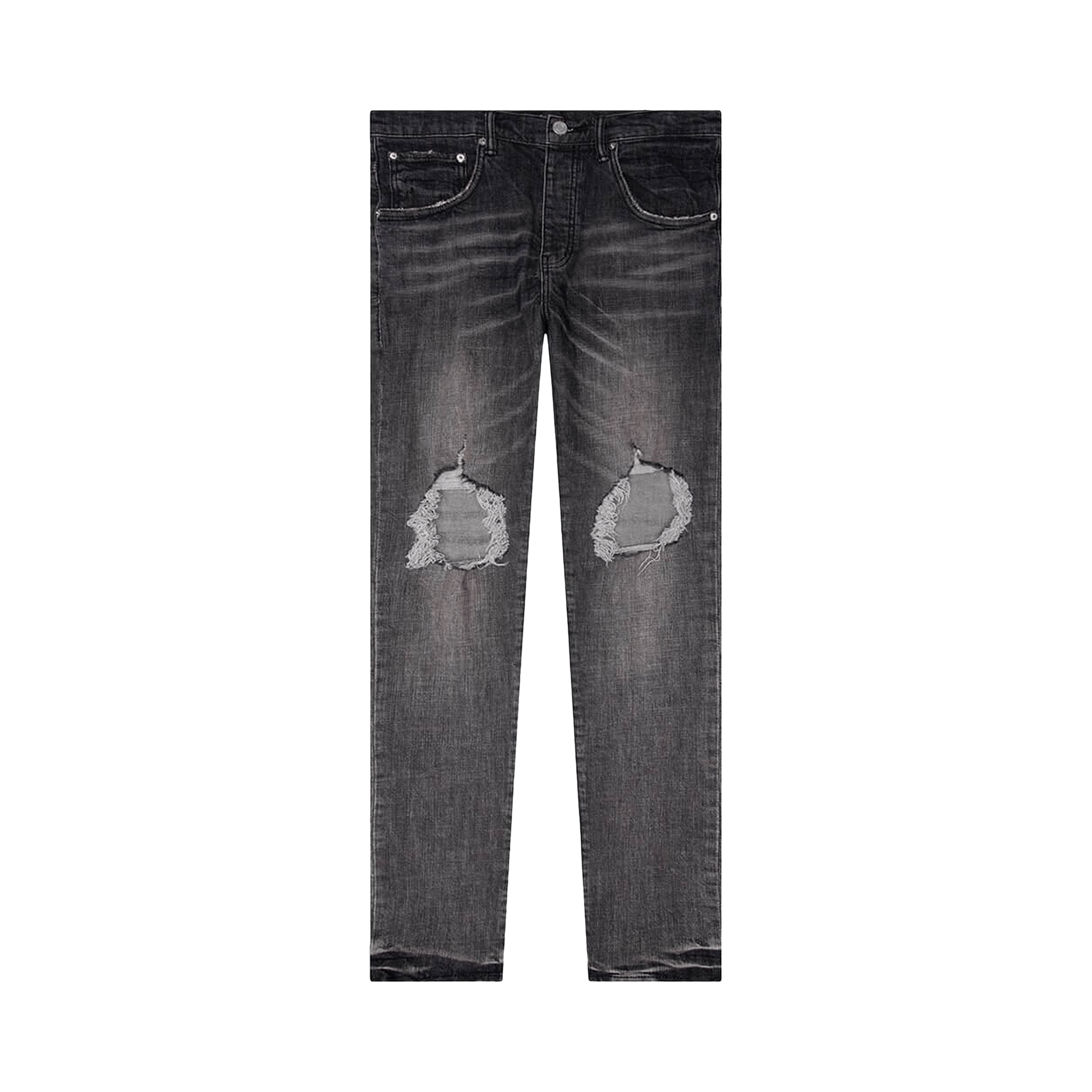 PURPLE BRAND Dirty Blowout Jeans 'Grey'