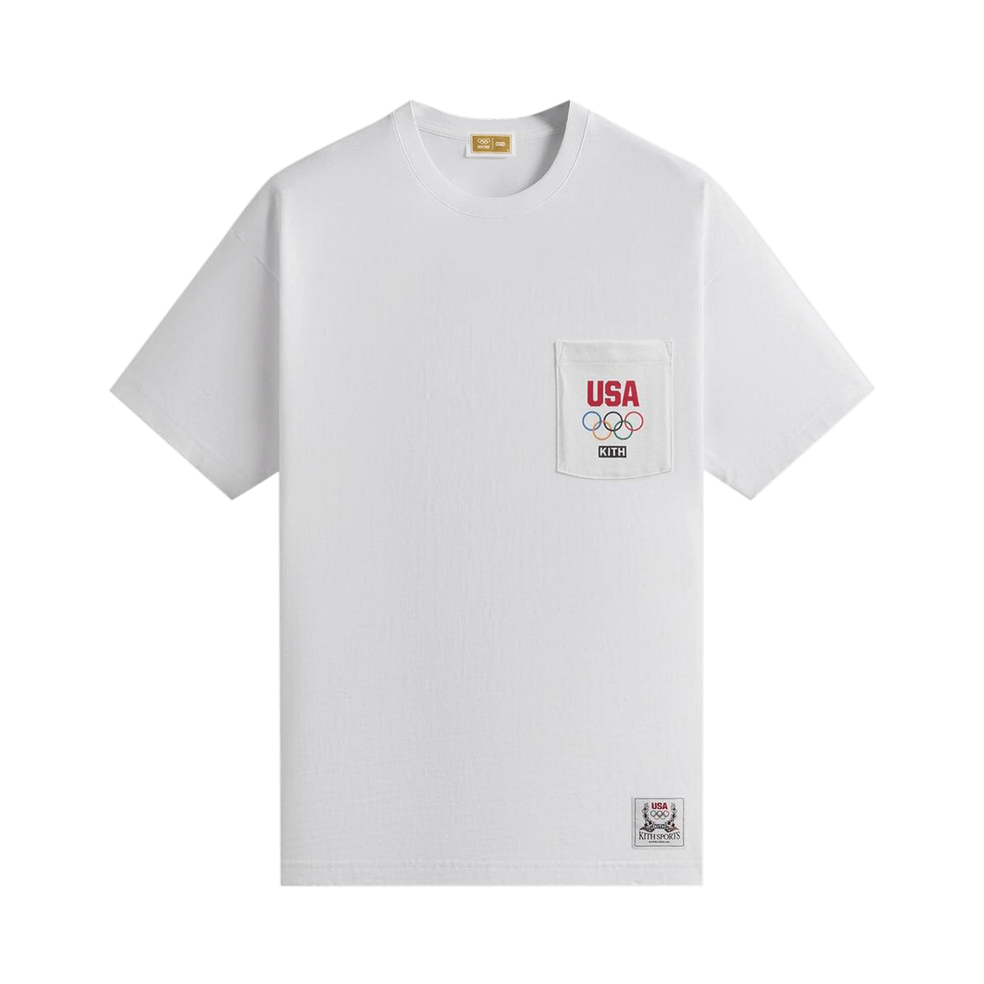 Kith For Team USA Olympics 2024 Tee 'White'