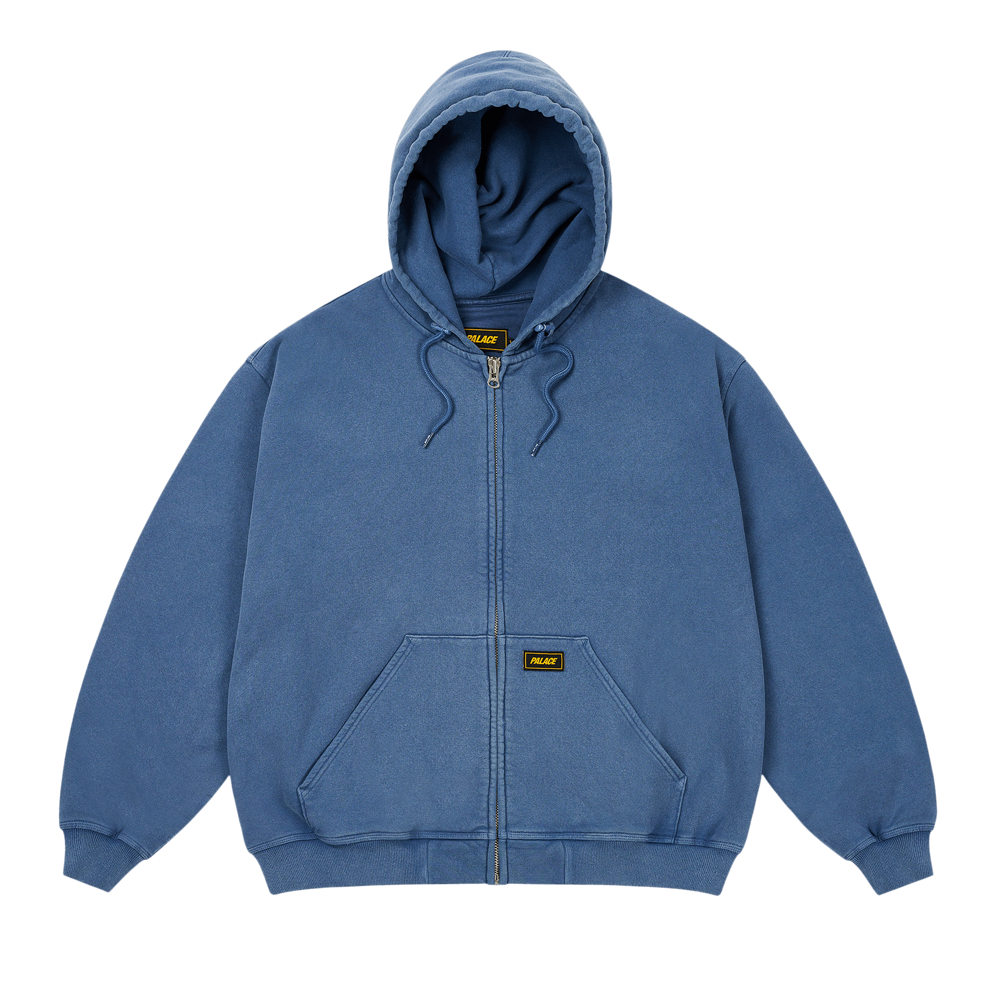 Palace Triple Stitch Zip Hood 'Pigment Navy'