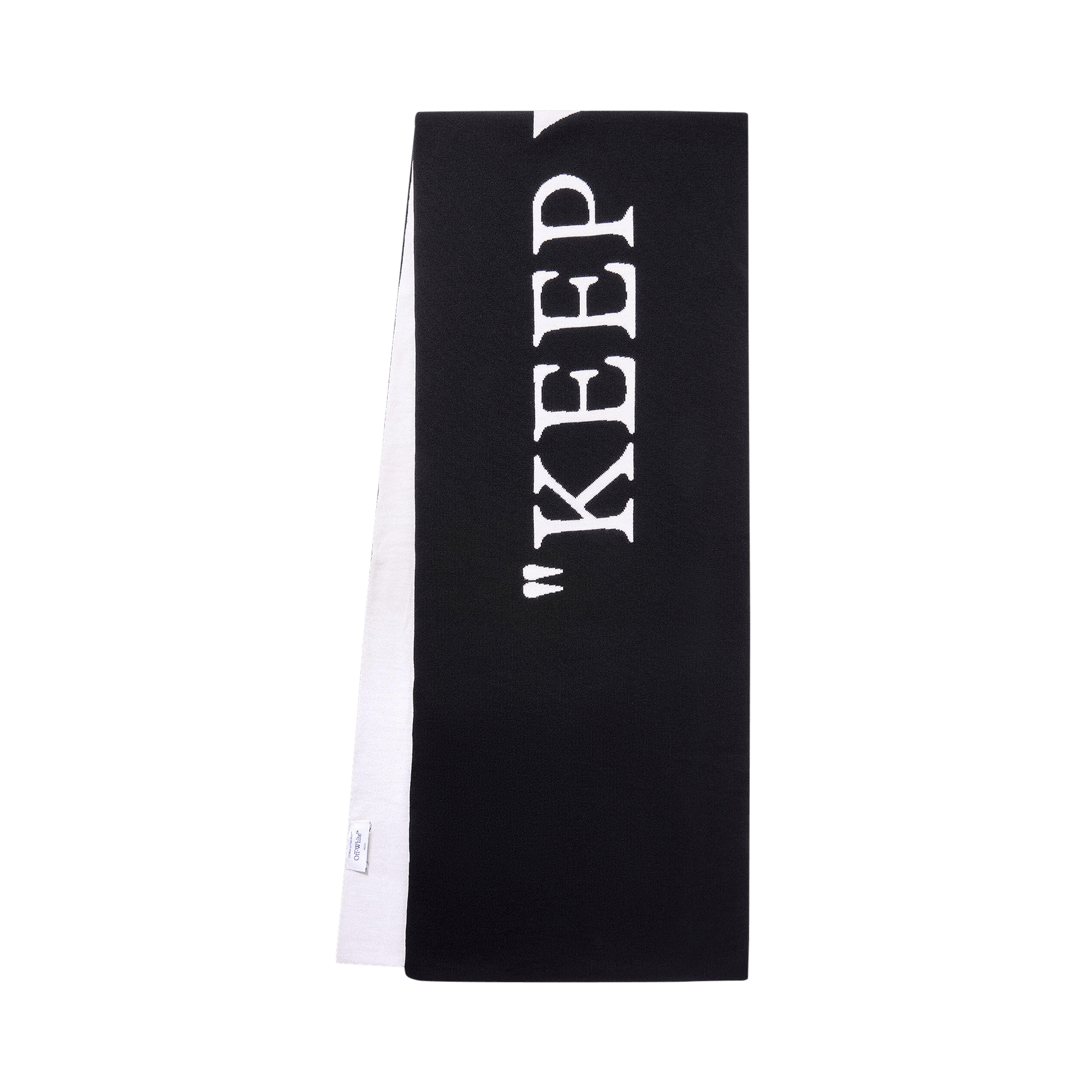Off-White Keep Warm Scarf 'Black/White'