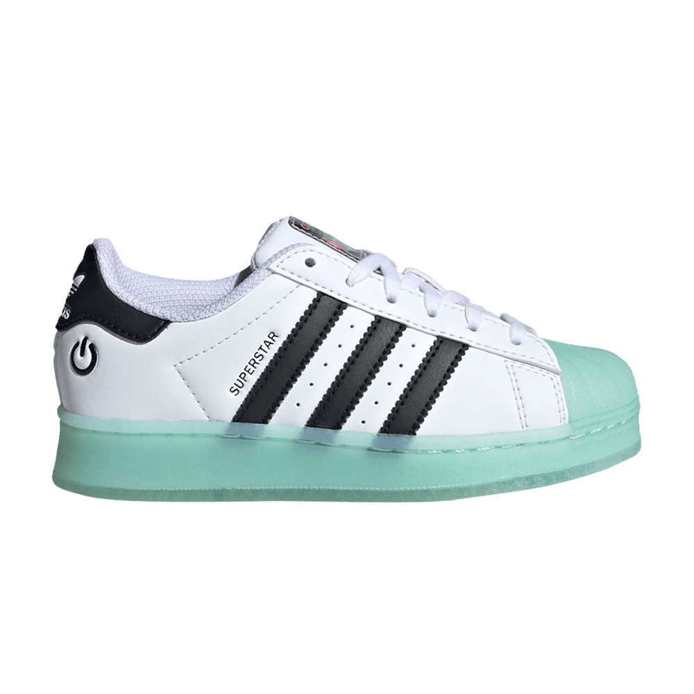Adidas Superstar C 'LED Lights Pack - White Semi Flash Aqua'