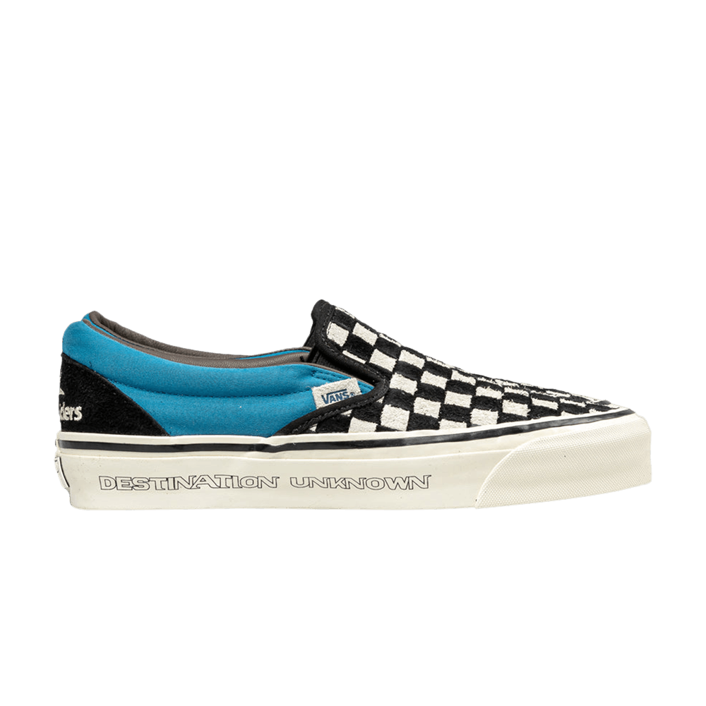 Liberaiders x Vans Classic Slip-On 98 DX 'Destination Unknown - Checkerboard Blue'