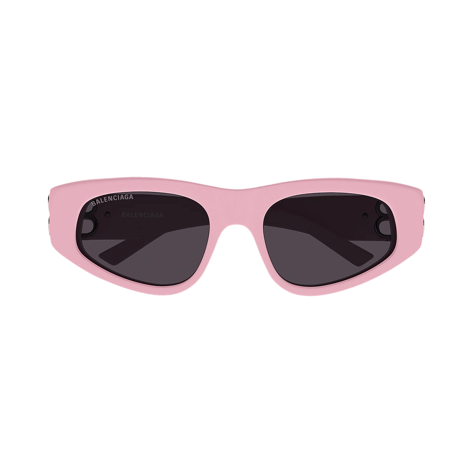 Balenciaga Cat Eye Sunglasses 'Pink/Silver/Grey'