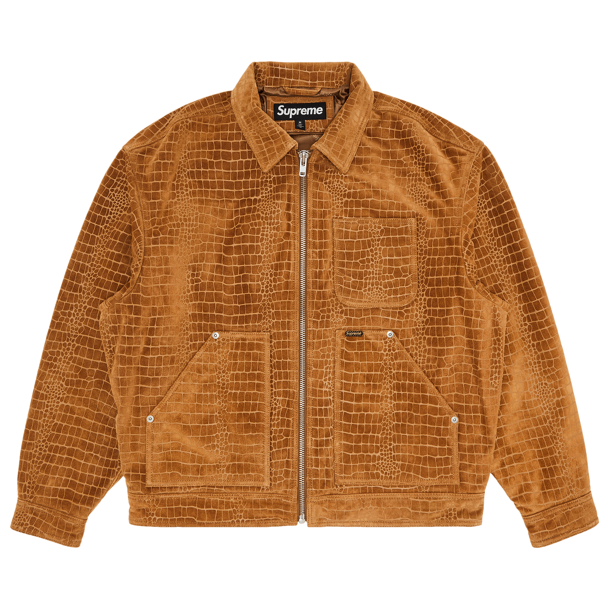 Supreme Suede Work Jacket 'Croc'