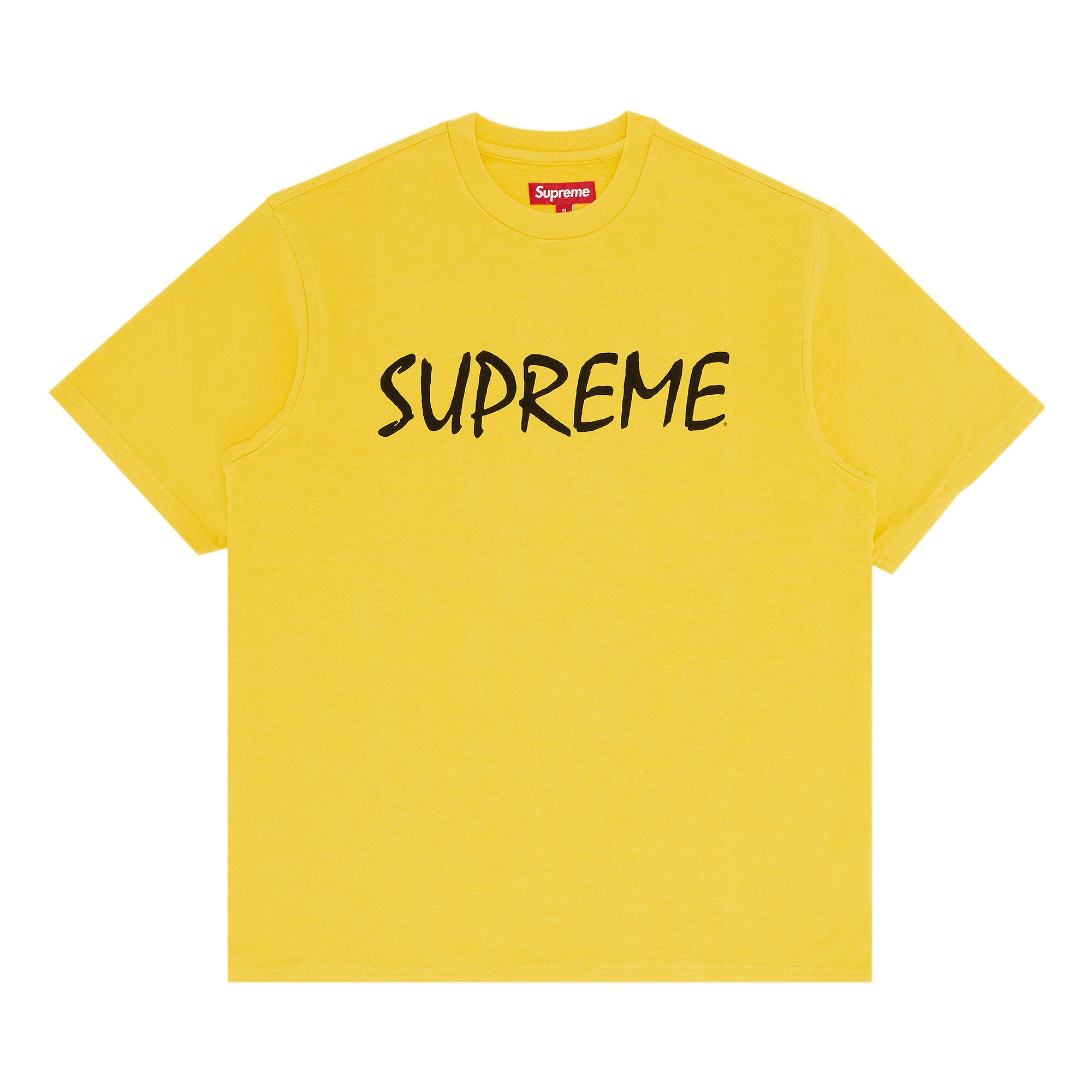 Supreme FTP Short-Sleeve Top 'Yellow'