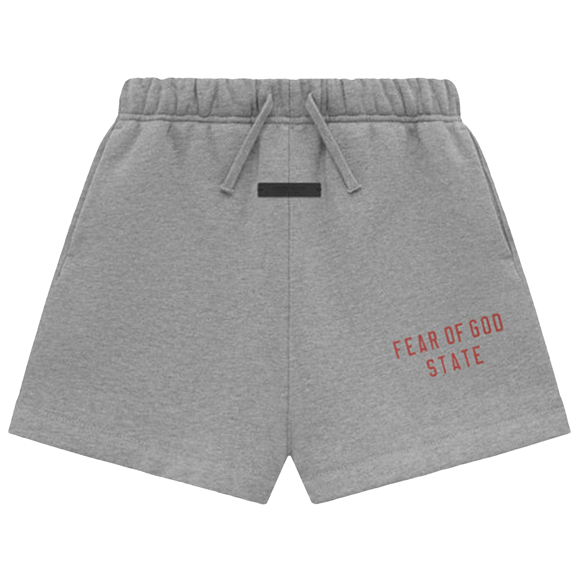 Fear of God Essentials Kids Fleece Soccer Short 'Dark Heather'