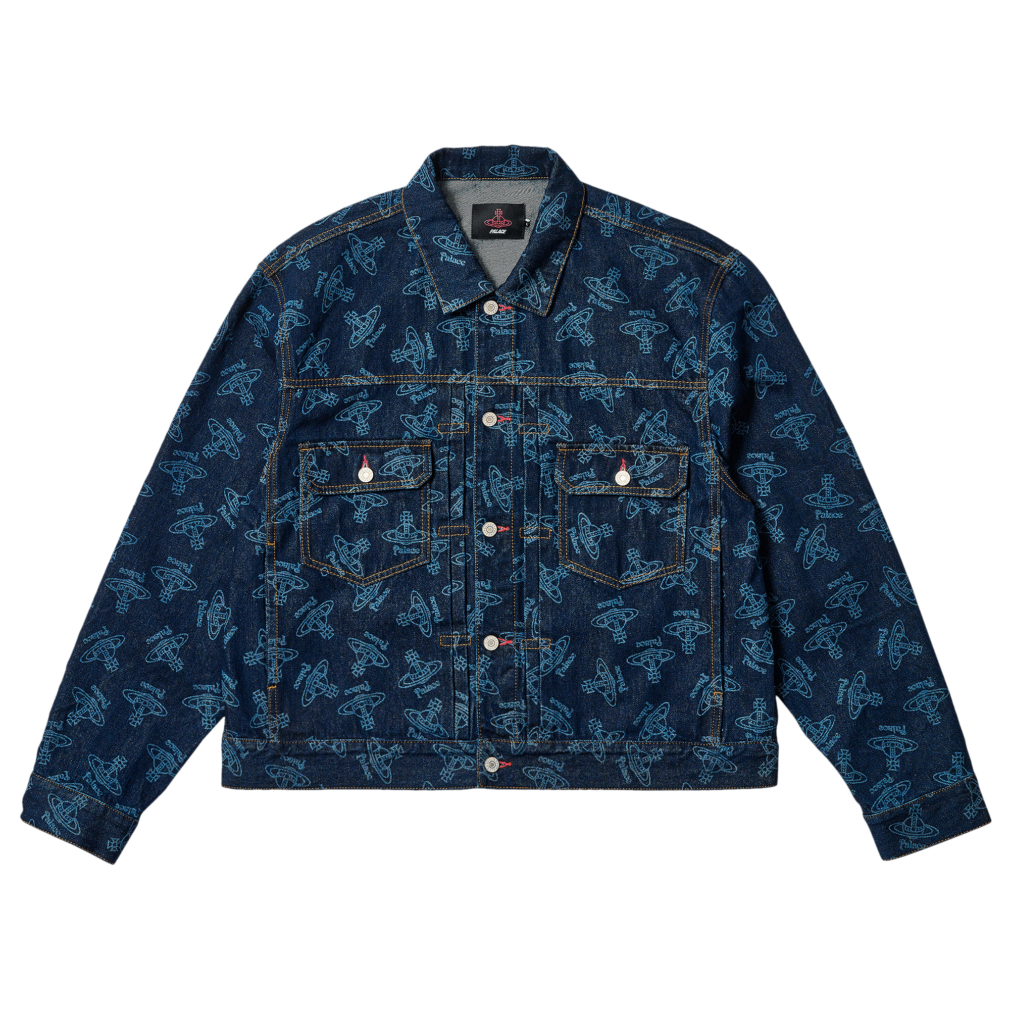 Palace x Vivienne Westwood Denim Jacket 'Indigo'