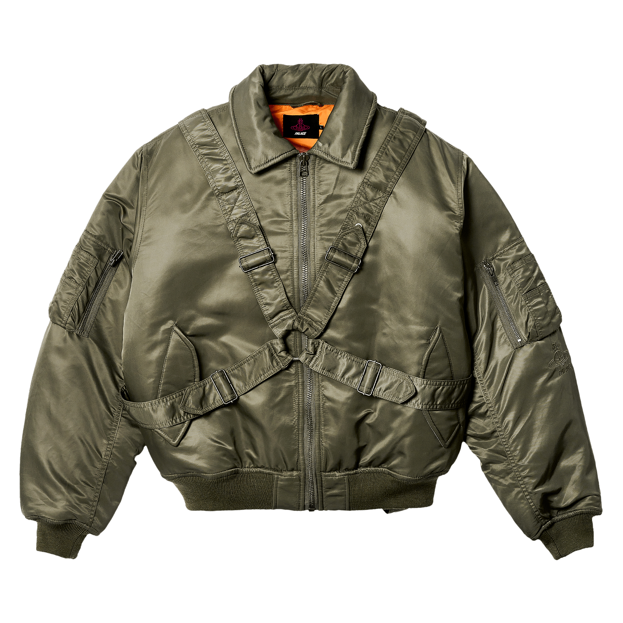 Palace x Vivienne Westwood Flight Jacket 'Olive'