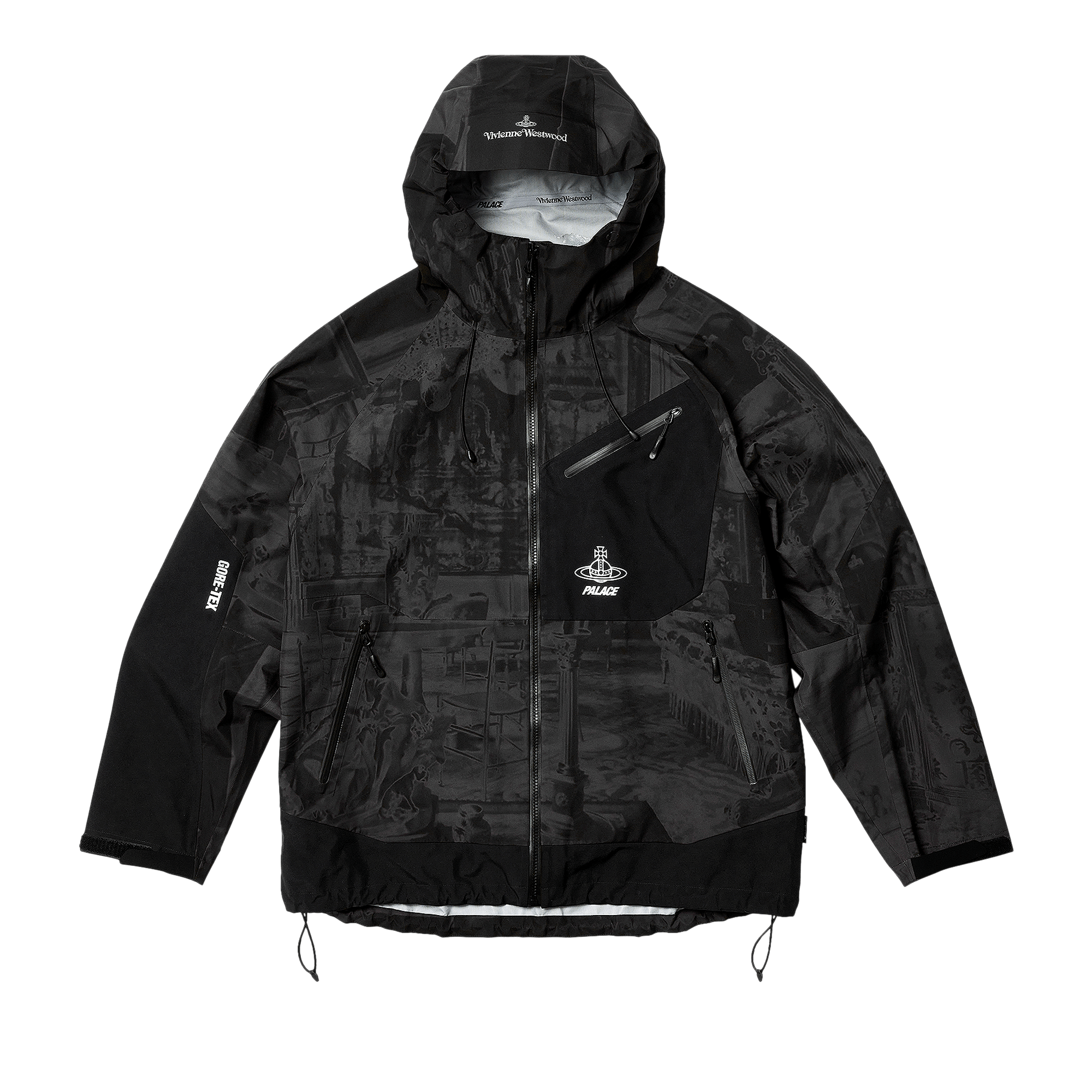 Palace x Vivienne Westwood GORE-TEX Jacket 'Mono Print'