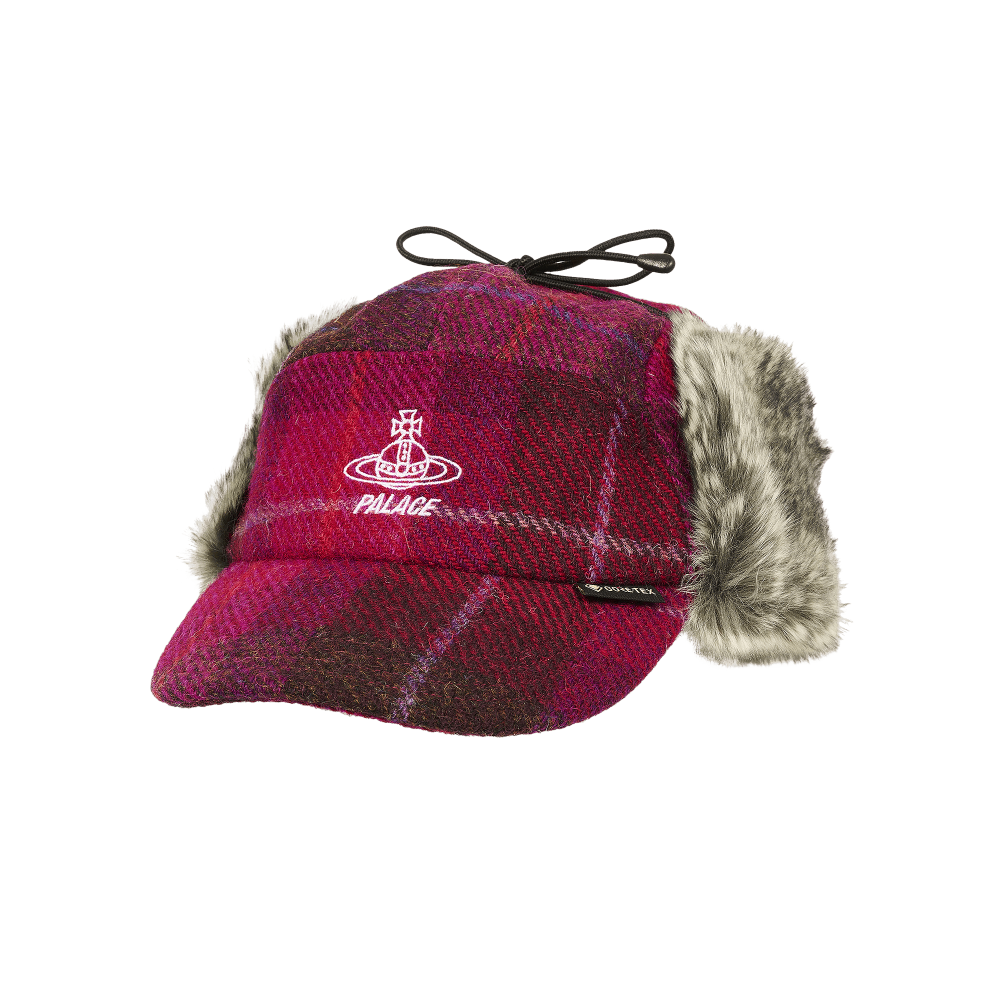 Palace x Vivienne Westwood GORE-TEX Shooting Cap 'Plaid Pink'