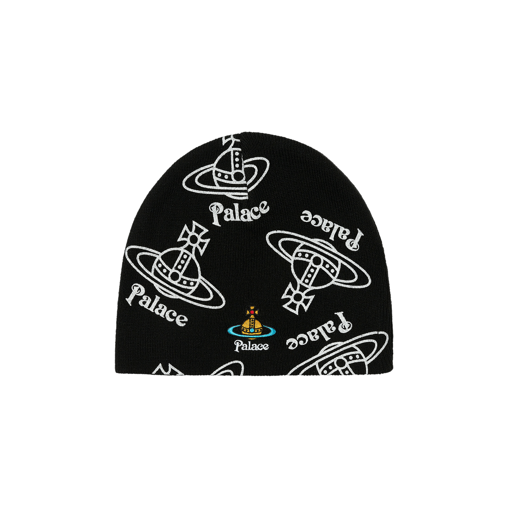 Palace x Vivienne Westwood Jersey Beanie 'Black'