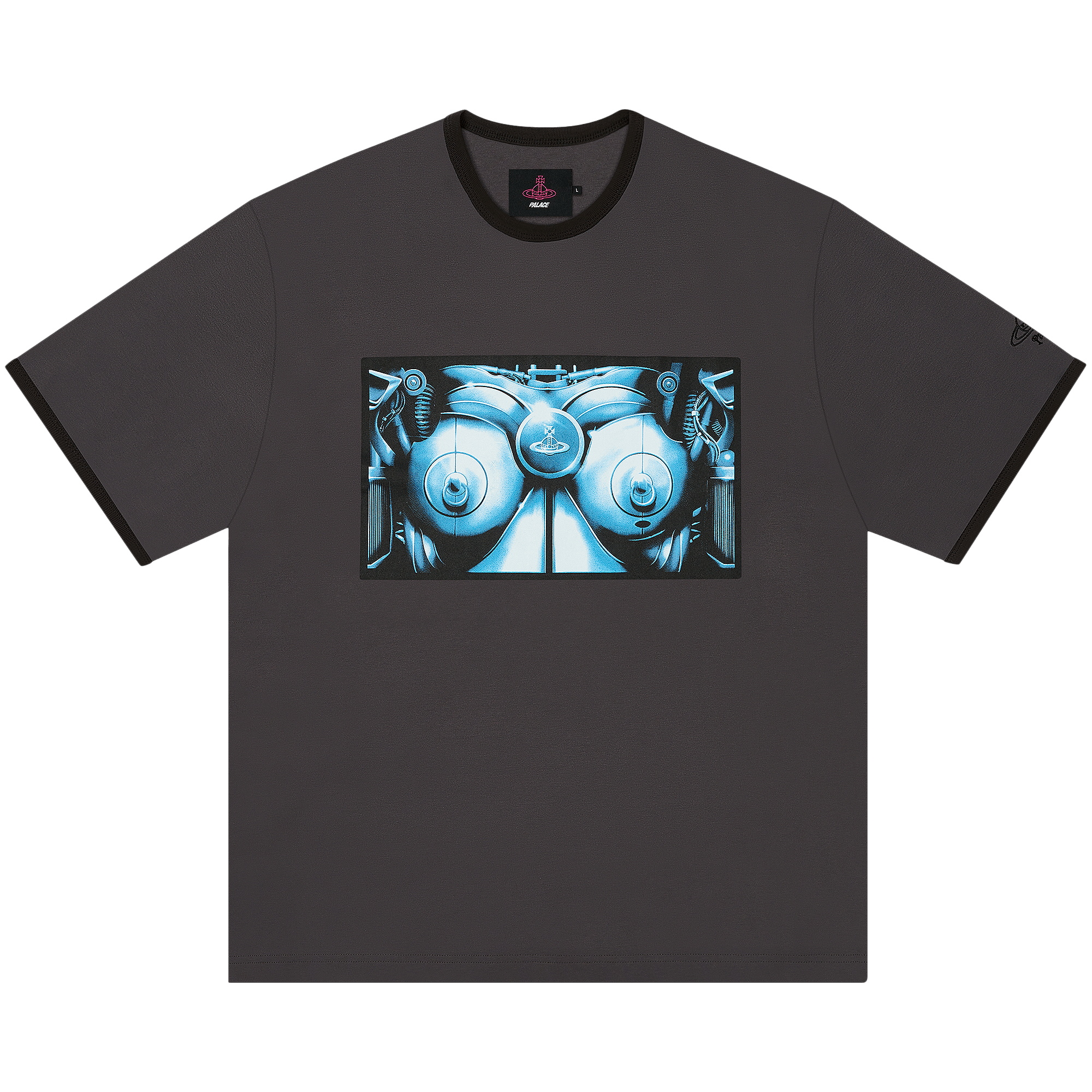 Palace x Vivienne Westwood Ringer T-Shirt 'Black'