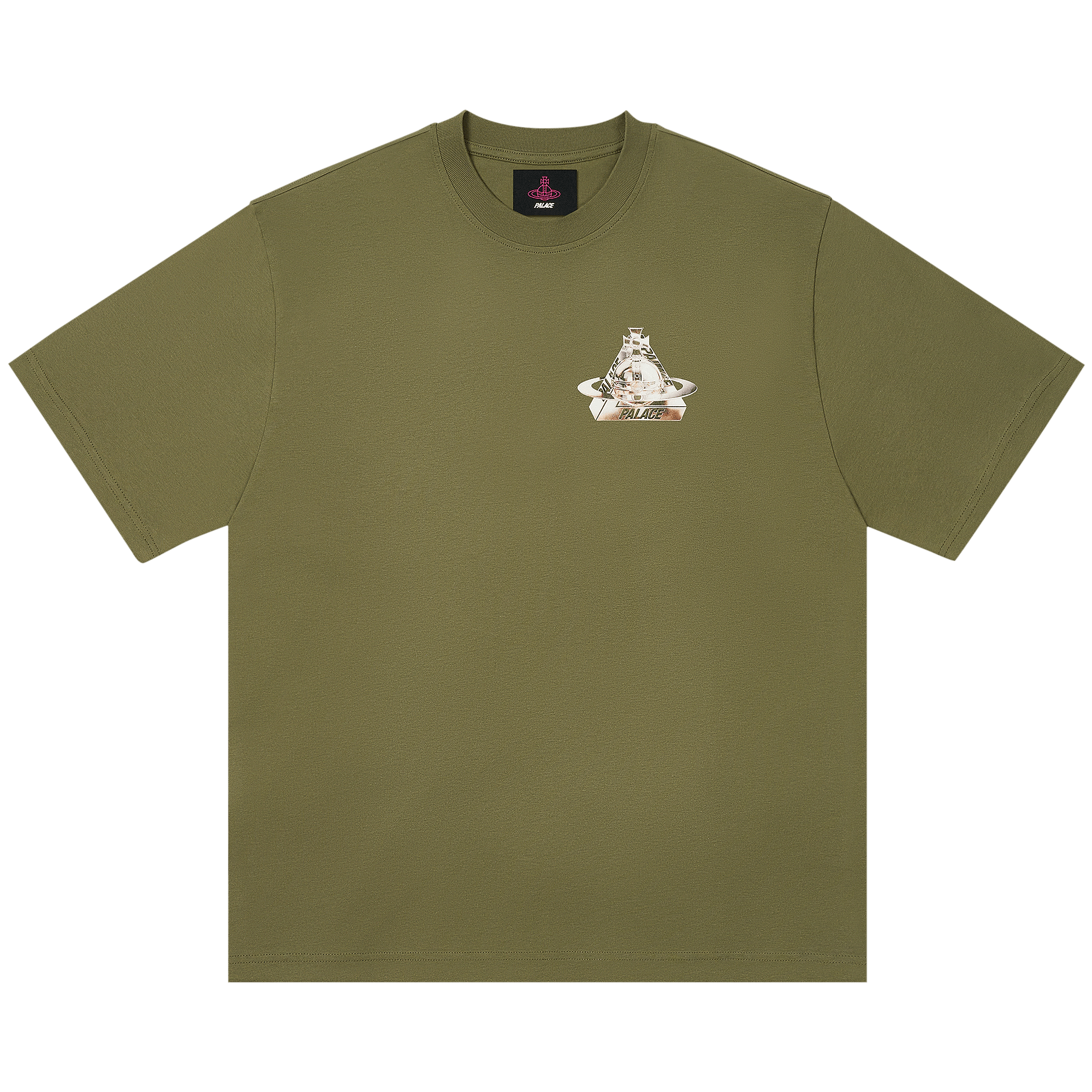 Palace x Vivienne Westwood T-Shirt 'Olive'