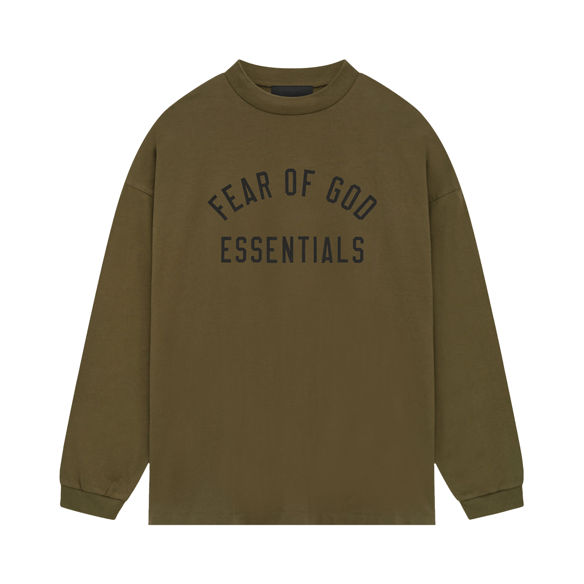 Fear of God Essentials Jersey Long-Sleeve Tee 'Olive'