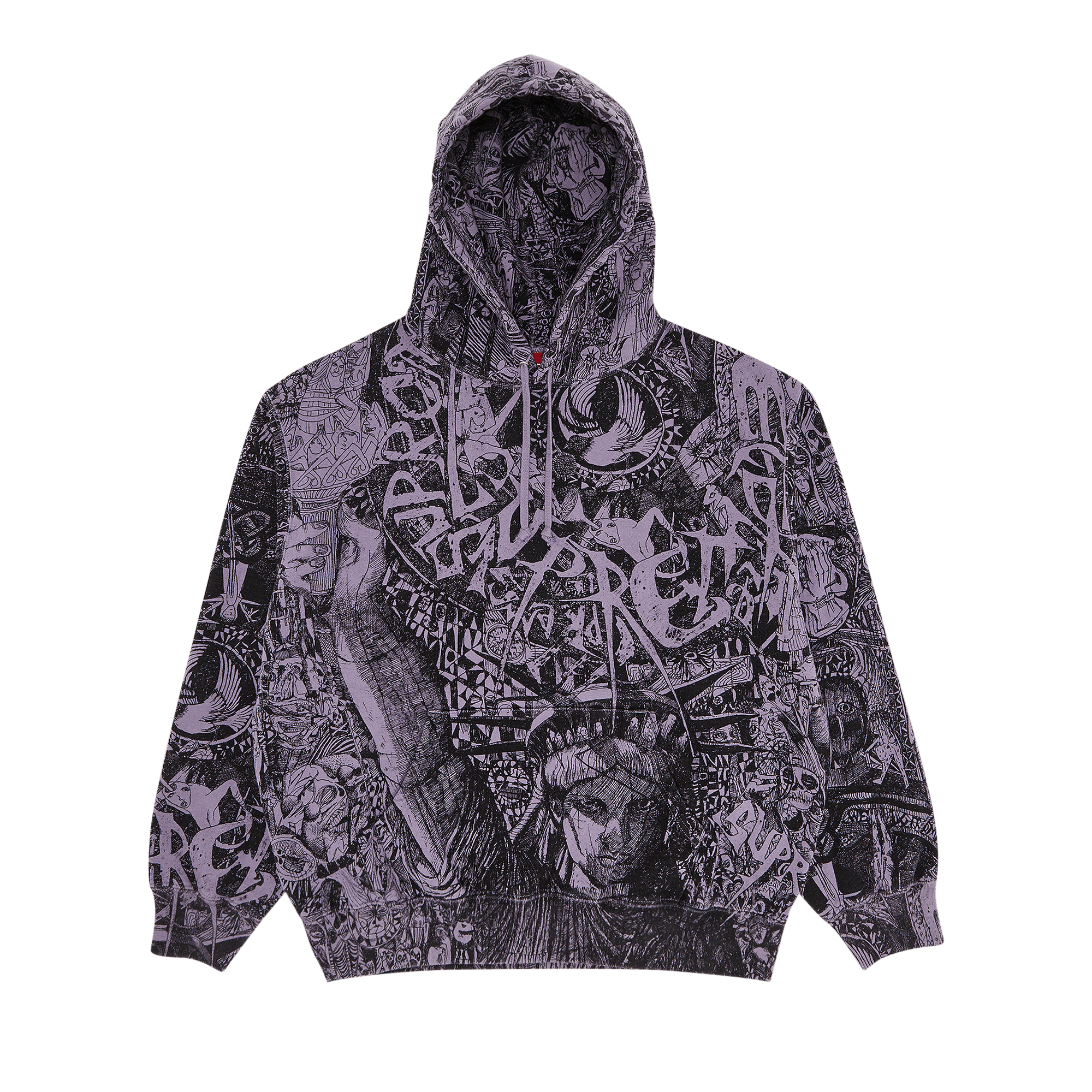 Supreme Liberty Hooded Sweatshirt 'Dusty Purple'