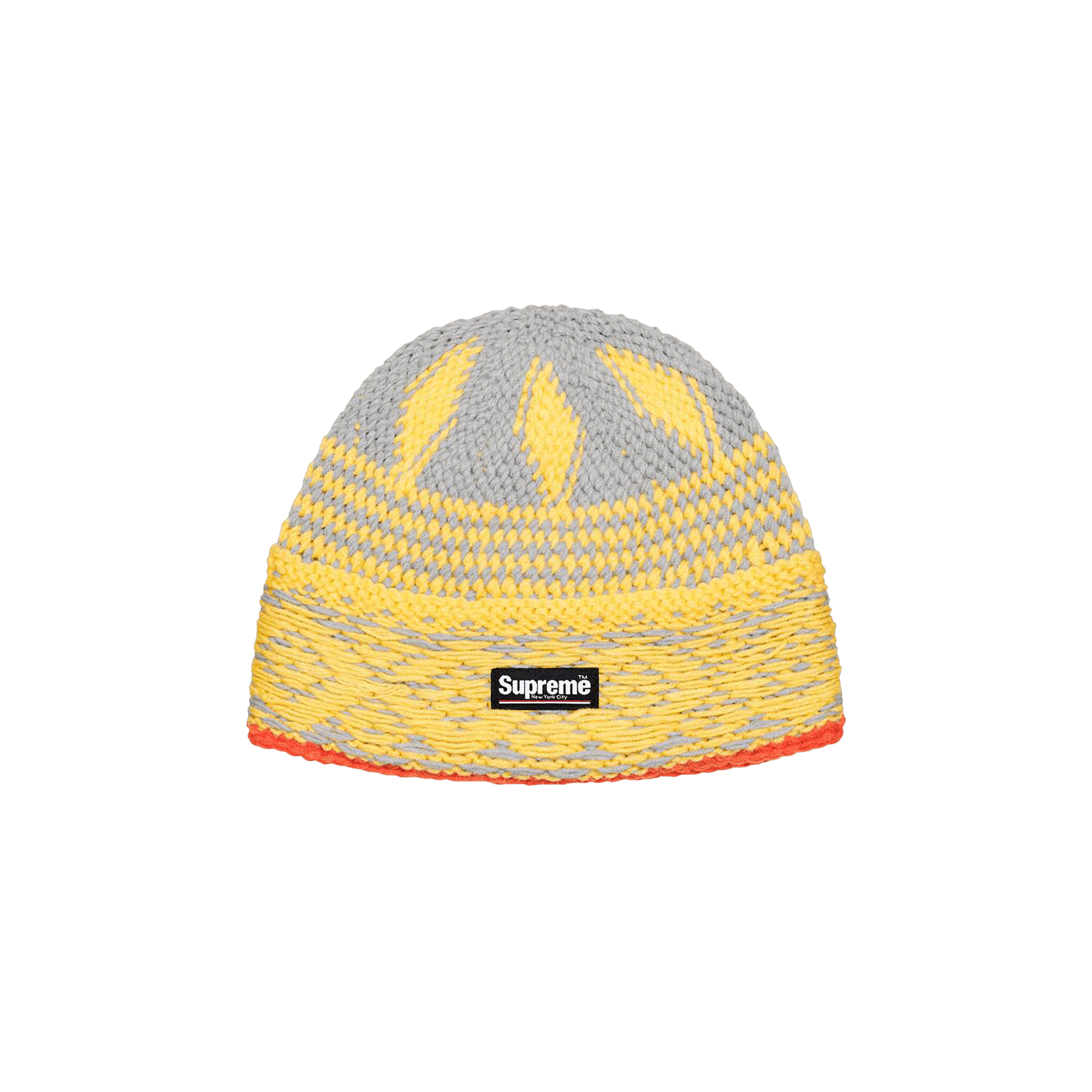 Supreme Diamond Beanie 'Grey'