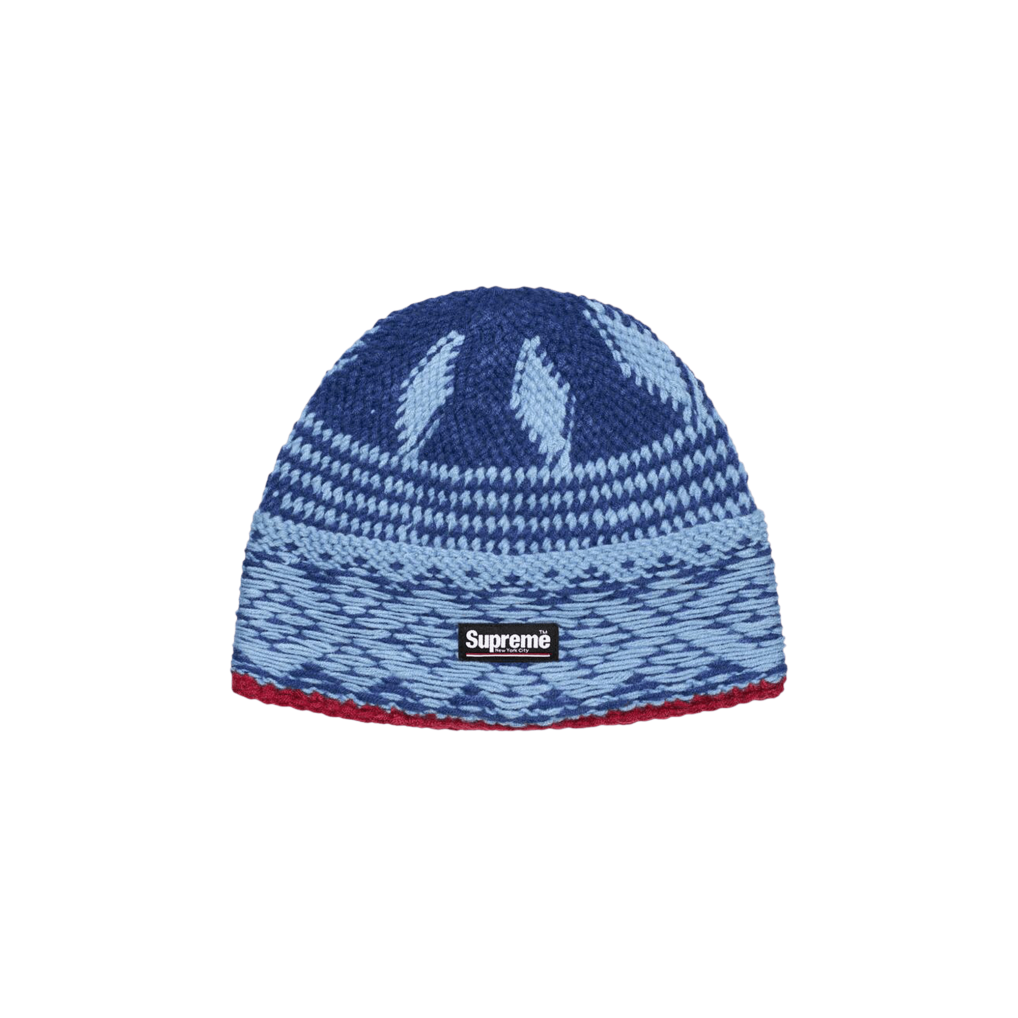 Supreme Diamond Beanie 'Navy'